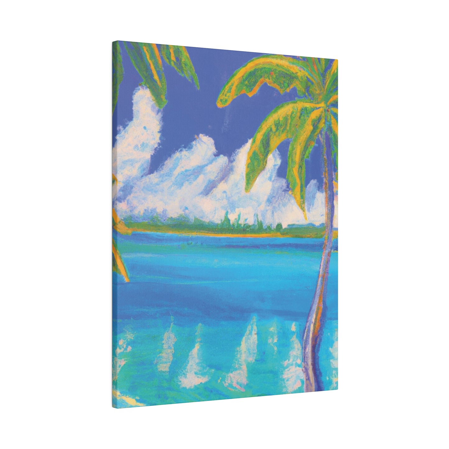 3054I - Bahamas Ocean Painting Print | Bahamas | Ocean | Beach | Poster | Home Decor | Wall Art | Canvas