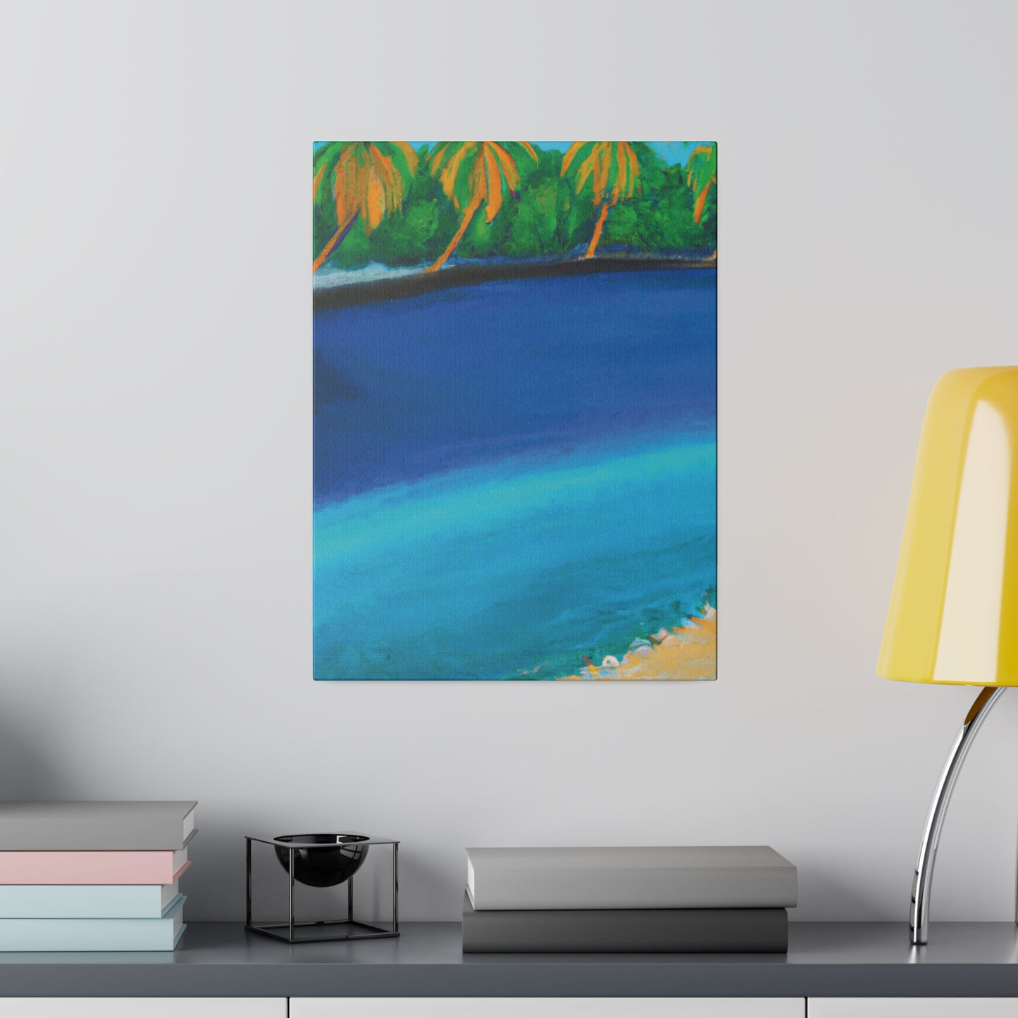 4195T - Bahamas Ocean Painting Print | Bahamas | Ocean | Beach | Poster | Home Decor | Wall Art | Canvas