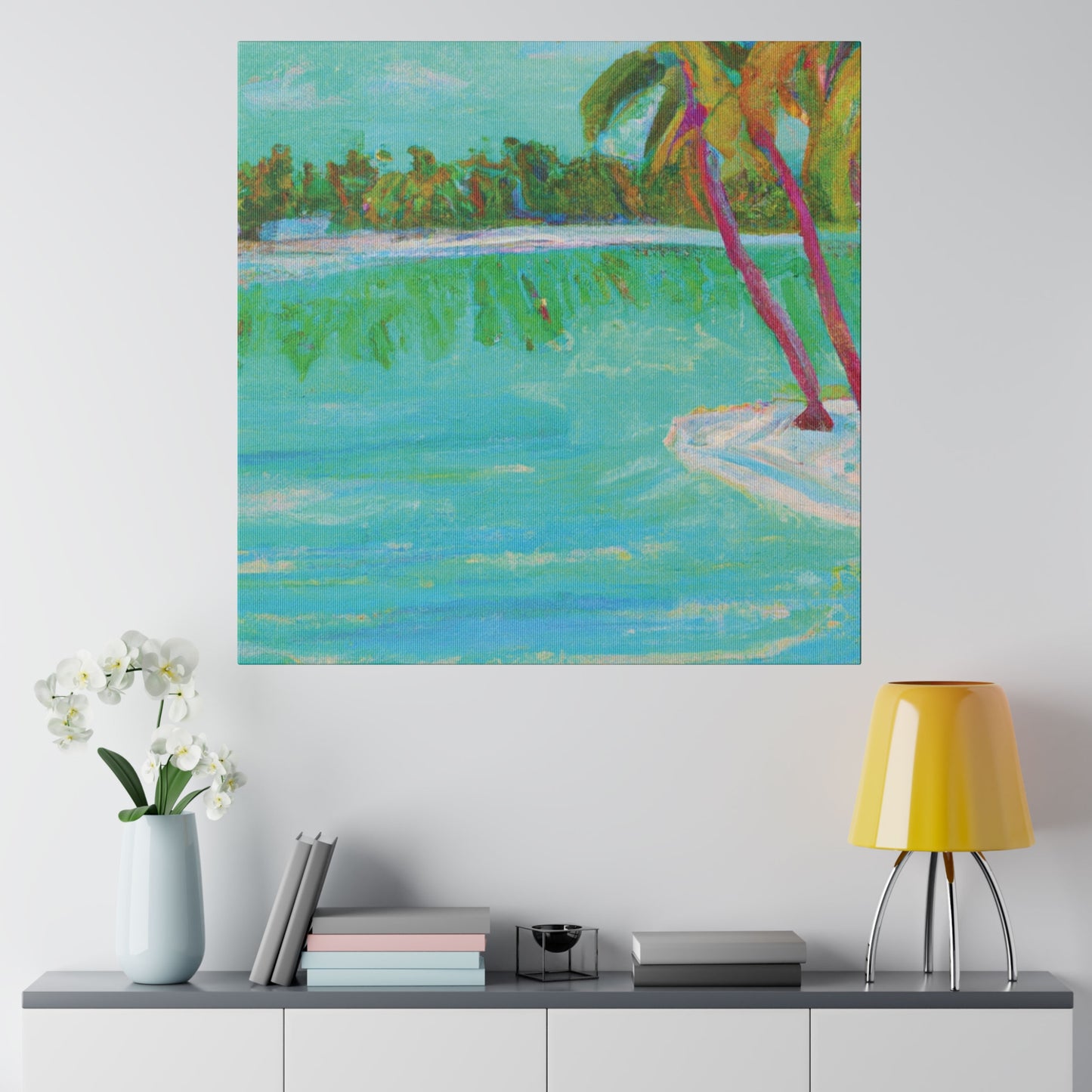 5181Z - Bahamas Ocean Painting Print | Bahamas | Ocean | Beach | Poster | Home Decor | Wall Art | Canvas