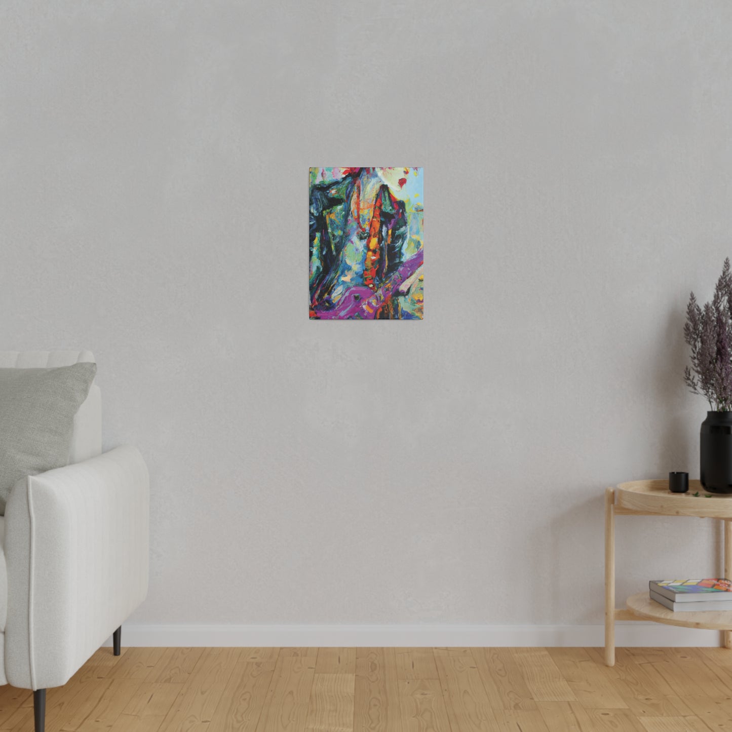 9351Q - Rockstar Oil Painting Style Print | Poster | Home Decor | Wall Art | Music Art | Canvas