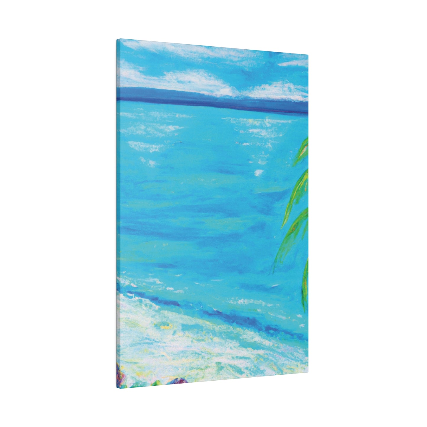 8858N - Bahamas Ocean Painting Print | Bahamas | Ocean | Beach | Poster | Home Decor | Wall Art | Canvas