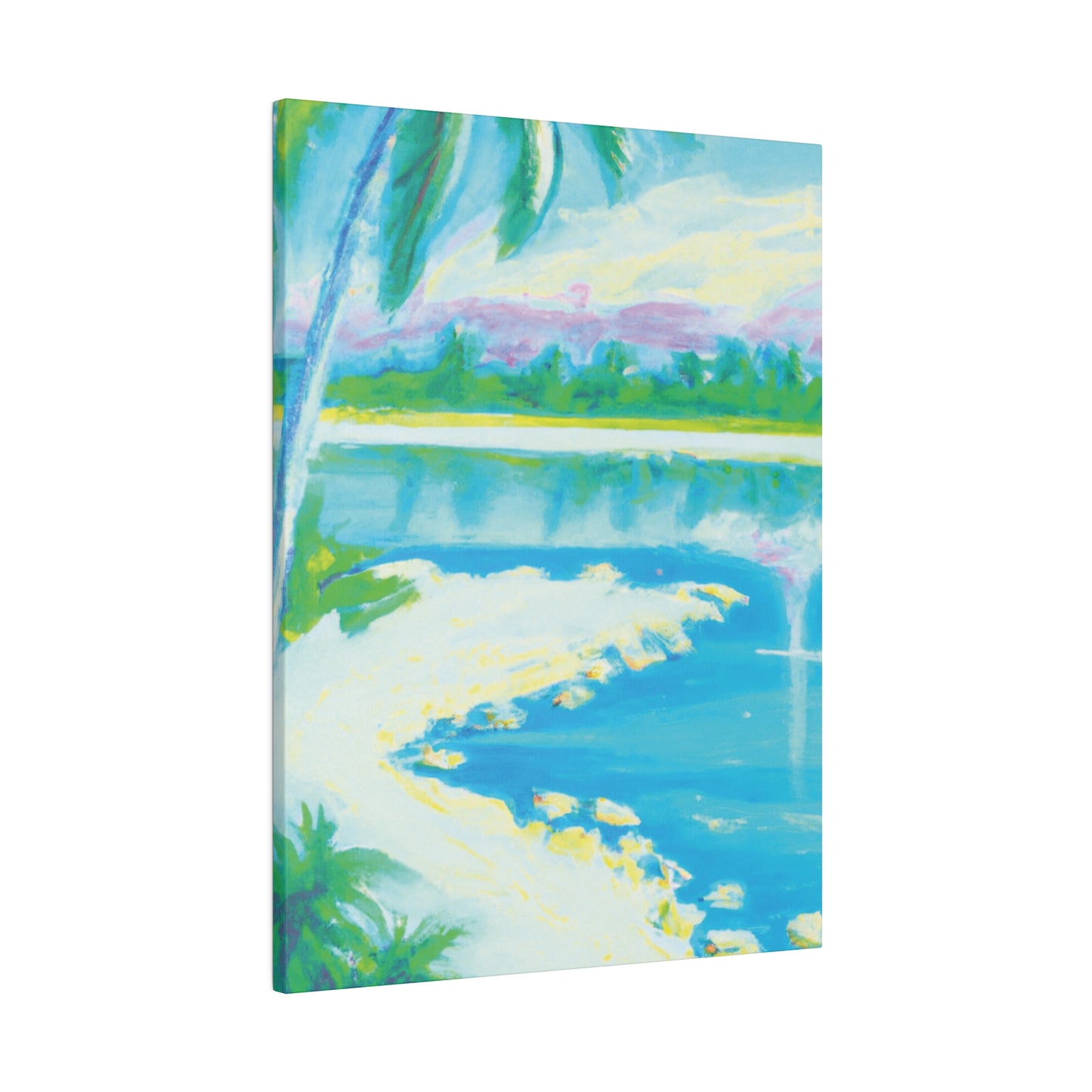 4501F - Bahamas Ocean Painting Print | Bahamas | Ocean | Beach | Poster | Home Decor | Wall Art | Canvas