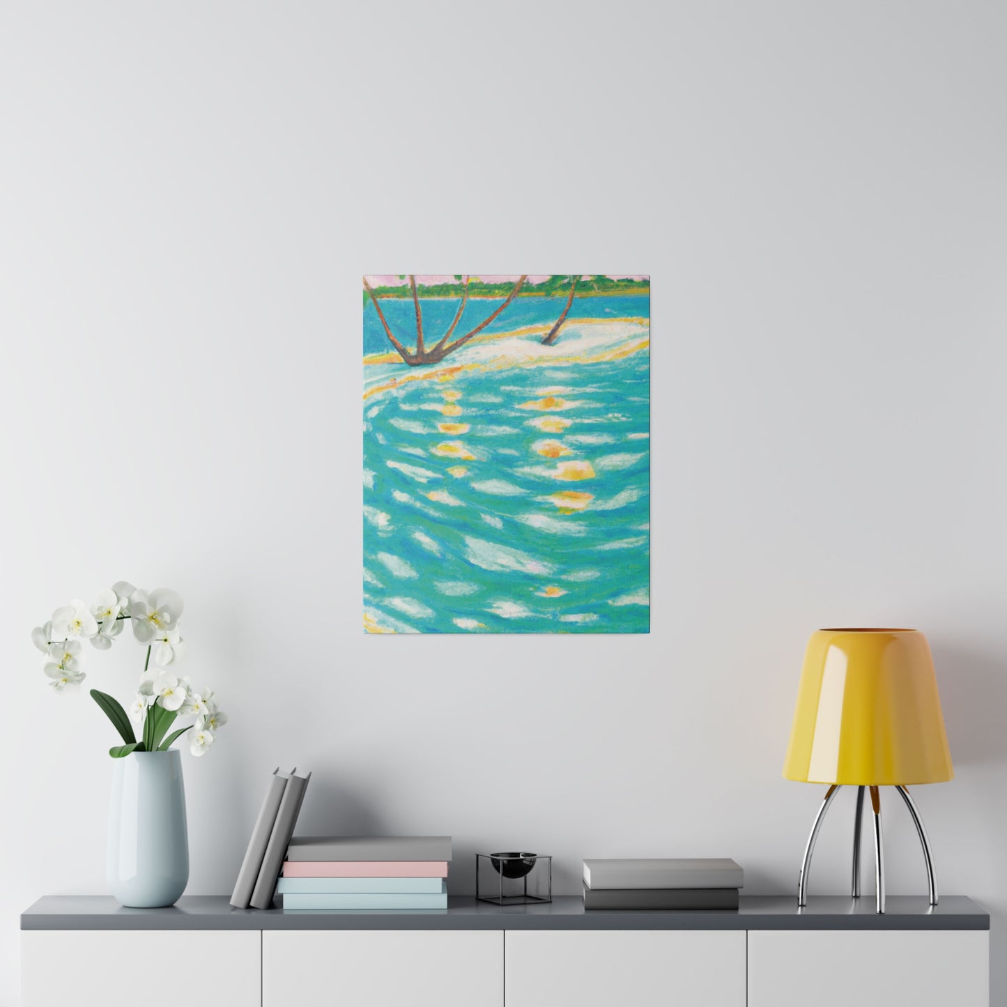 9029O - Bahamas Ocean Painting Print | Bahamas | Ocean | Beach | Poster | Home Decor | Wall Art | Canvas
