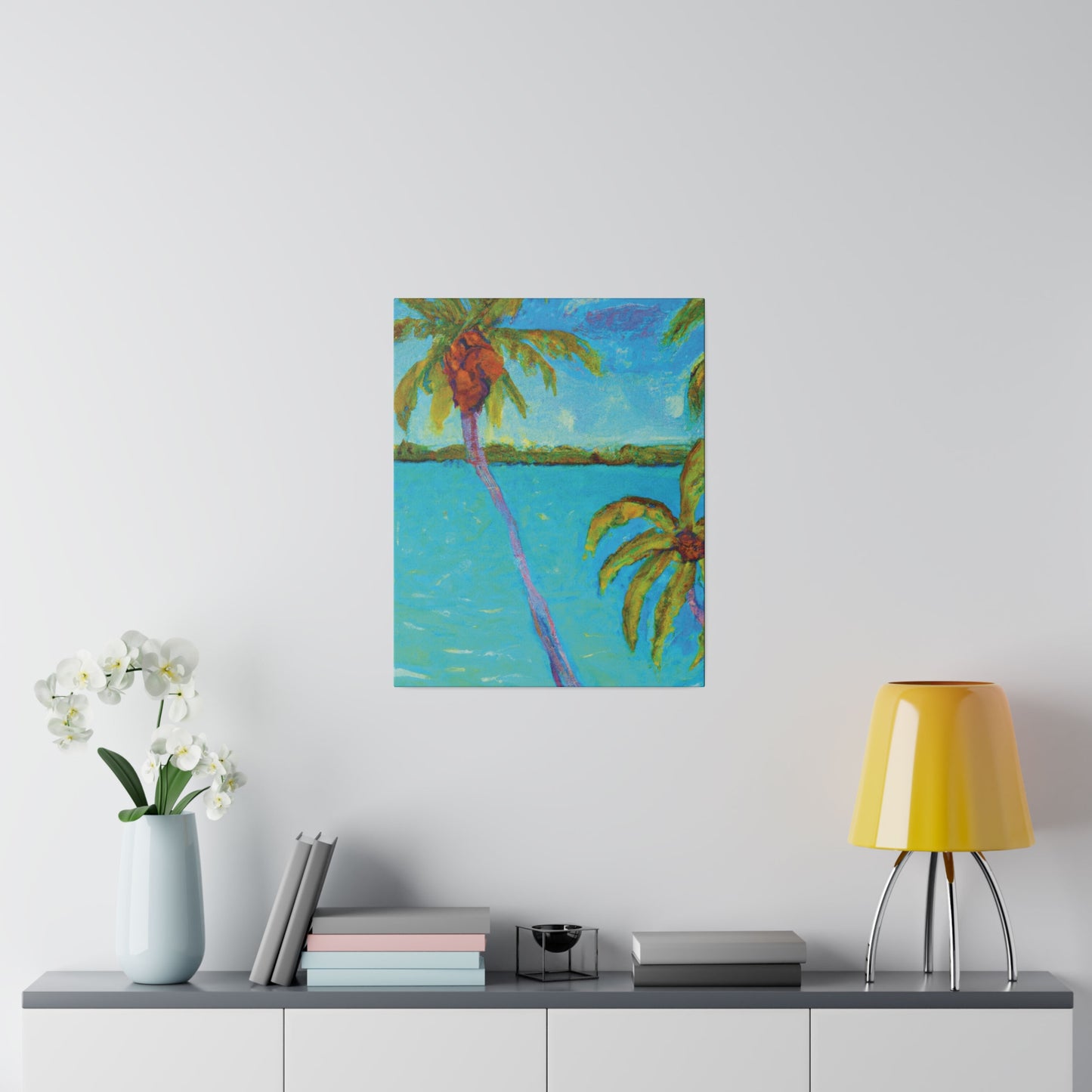 4676F - Bahamas Ocean Painting Print | Bahamas | Ocean | Beach | Poster | Home Decor | Wall Art | Canvas