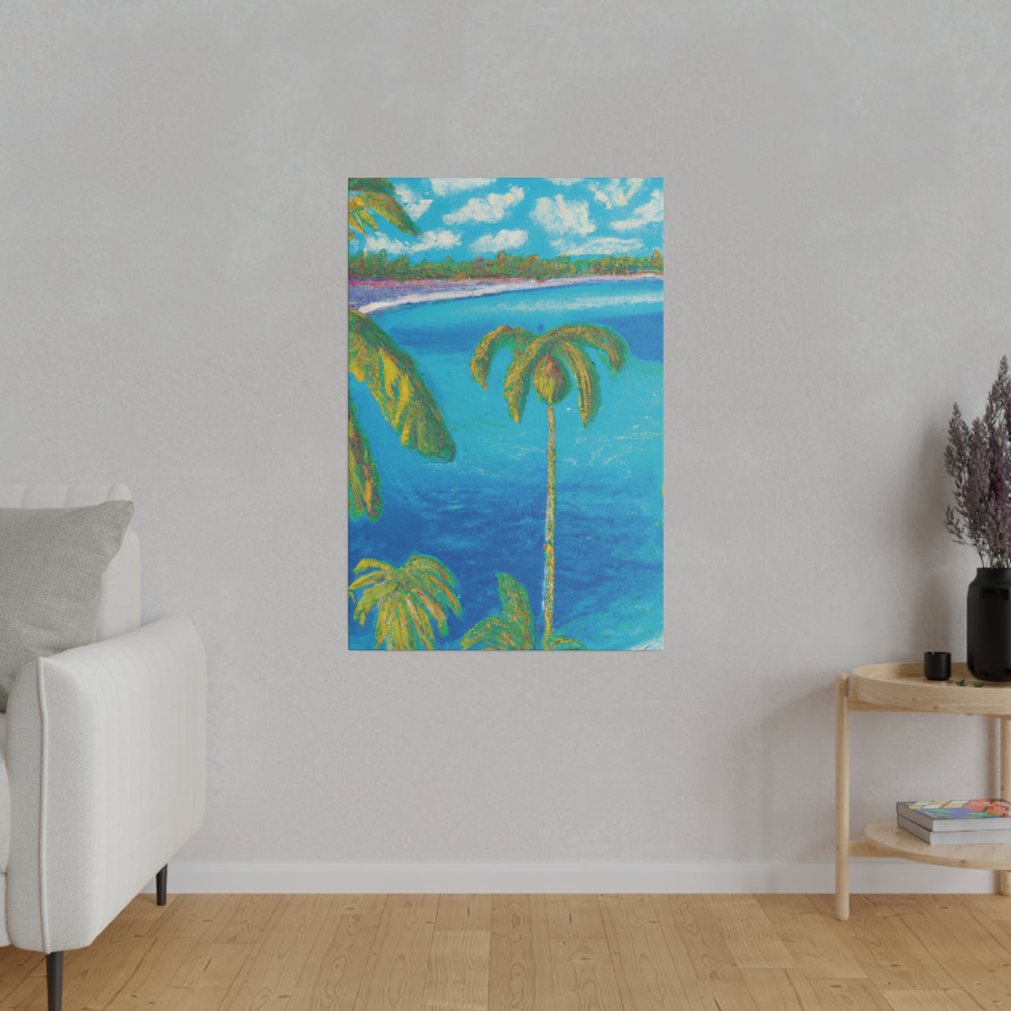 4651B - Bahamas Ocean Painting Print | Bahamas | Ocean | Beach | Poster | Home Decor | Wall Art | Canvas