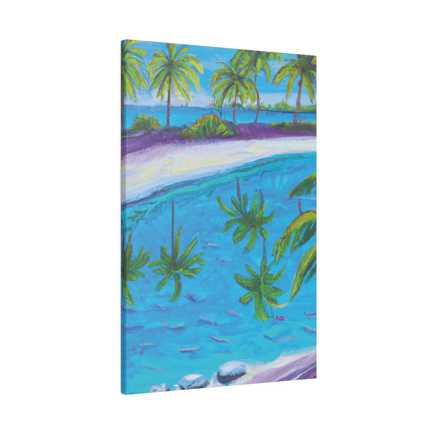 9138P - Bahamas Ocean Painting Print | Bahamas | Ocean | Beach | Poster | Home Decor | Wall Art | Canvas