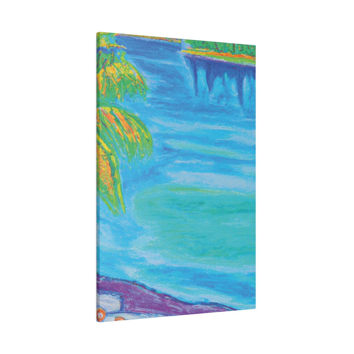 3842G - Bahamas Ocean Painting Print | Bahamas | Ocean | Beach | Poster | Home Decor | Wall Art | Canvas