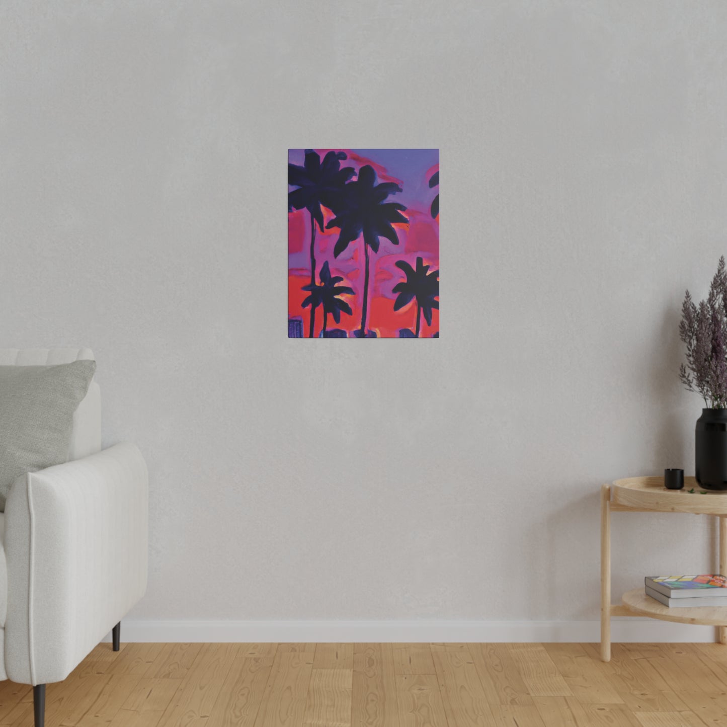 641R - Miami Beach Sunset Painting Print | Miami | Beach | Sunset | Poster | Home Decor | Wall Art | Canvas