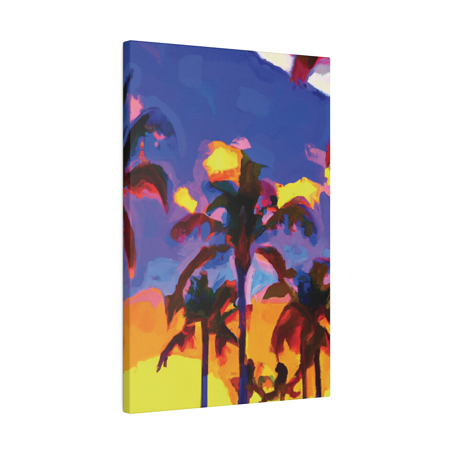 3162U - Miami Beach Sunset Painting Print | Miami | Beach | Sunset | Poster | Home Decor | Wall Art | Canvas