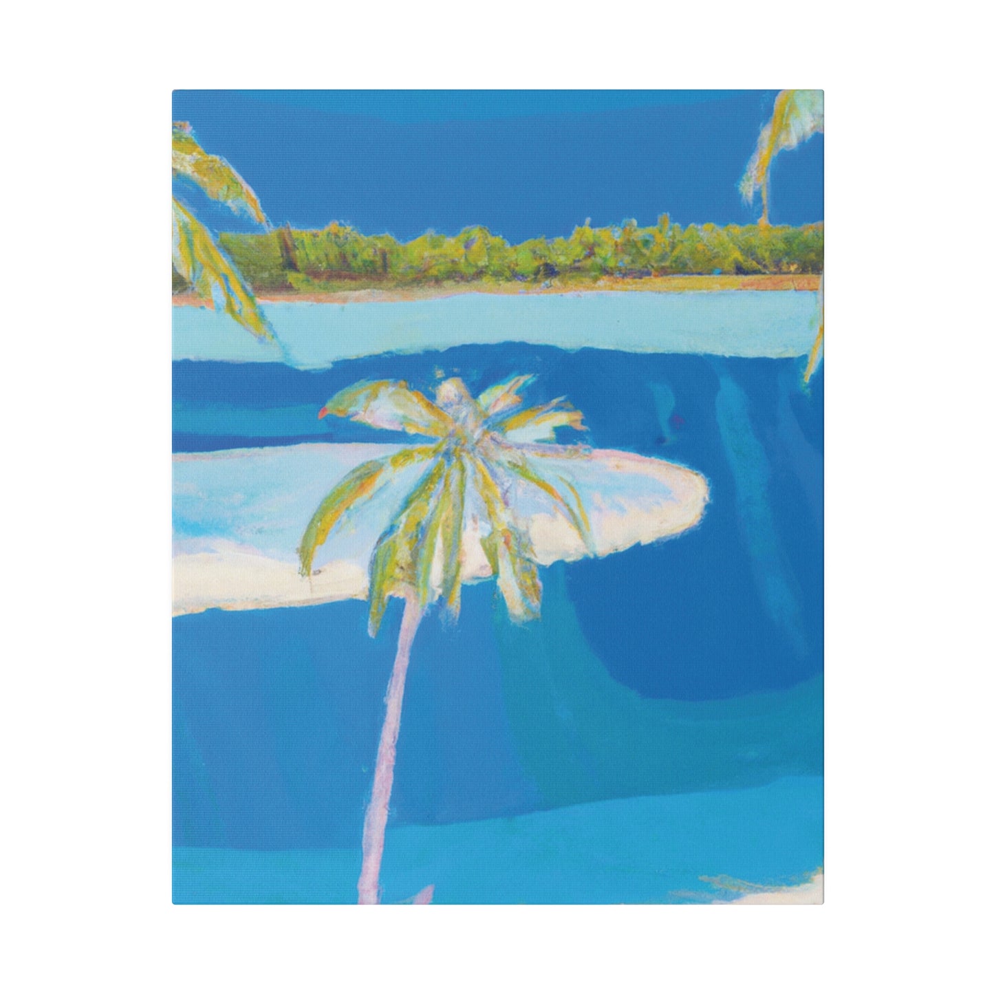 9231F - Bahamas Ocean Painting Print | Bahamas | Ocean | Beach | Poster | Home Decor | Wall Art | Canvas