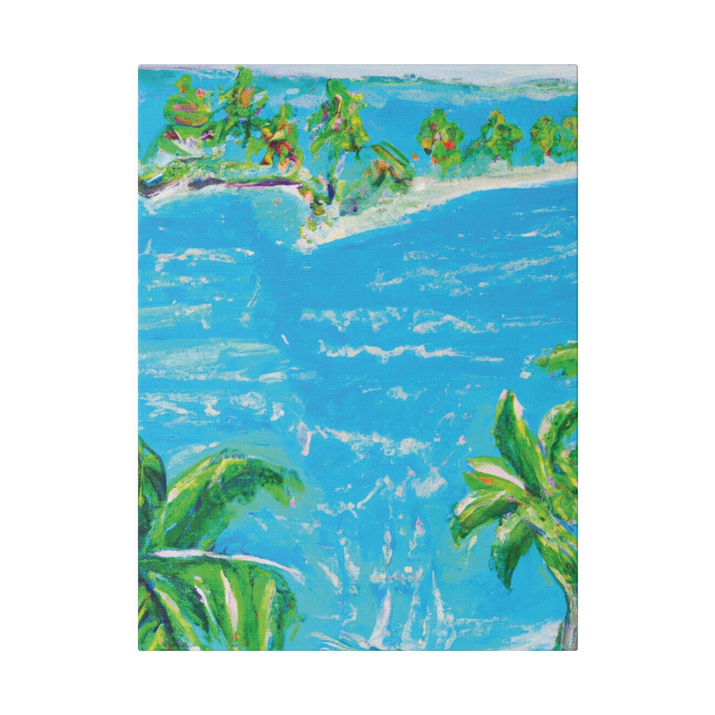 9413O - Bahamas Ocean Painting Print | Bahamas | Ocean | Beach | Poster | Home Decor | Wall Art | Canvas