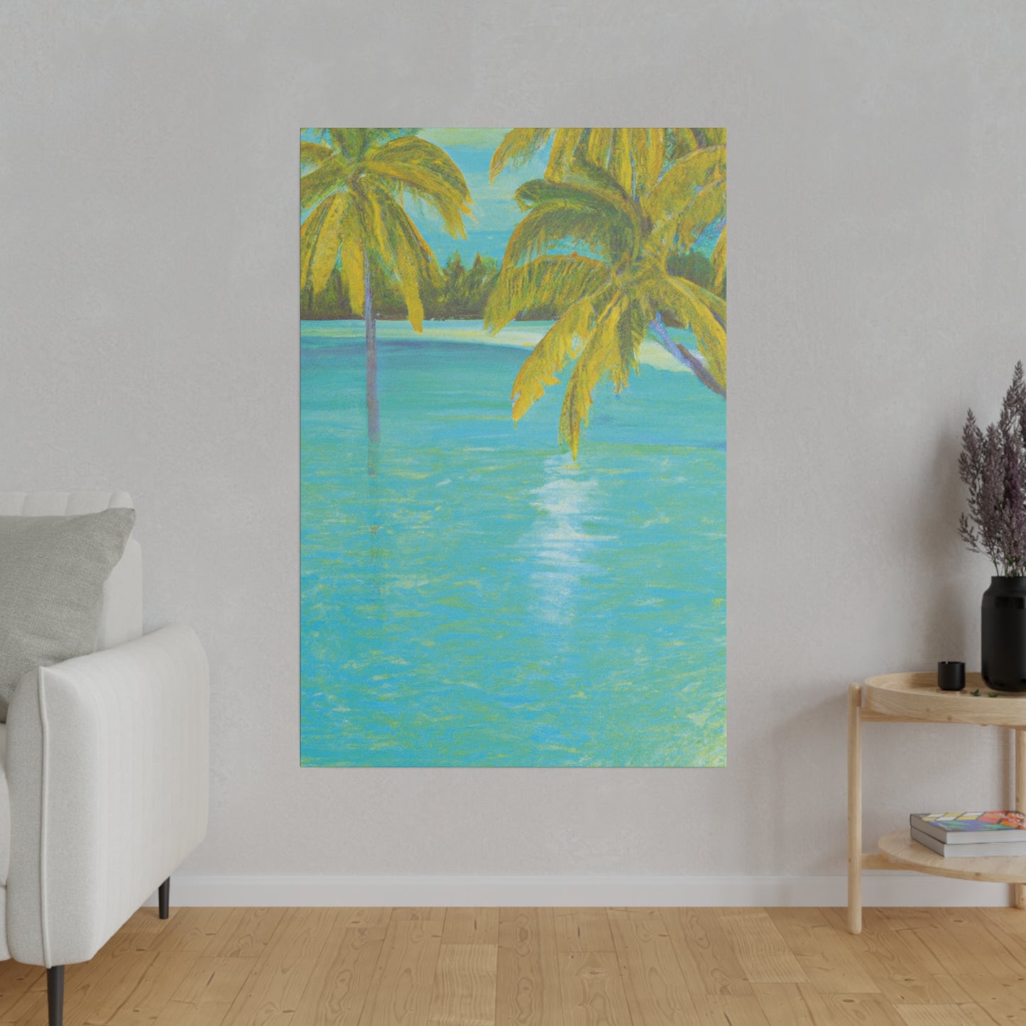 3412M - Bahamas Ocean Painting Print | Bahamas | Ocean | Beach | Poster | Home Decor | Wall Art | Canvas