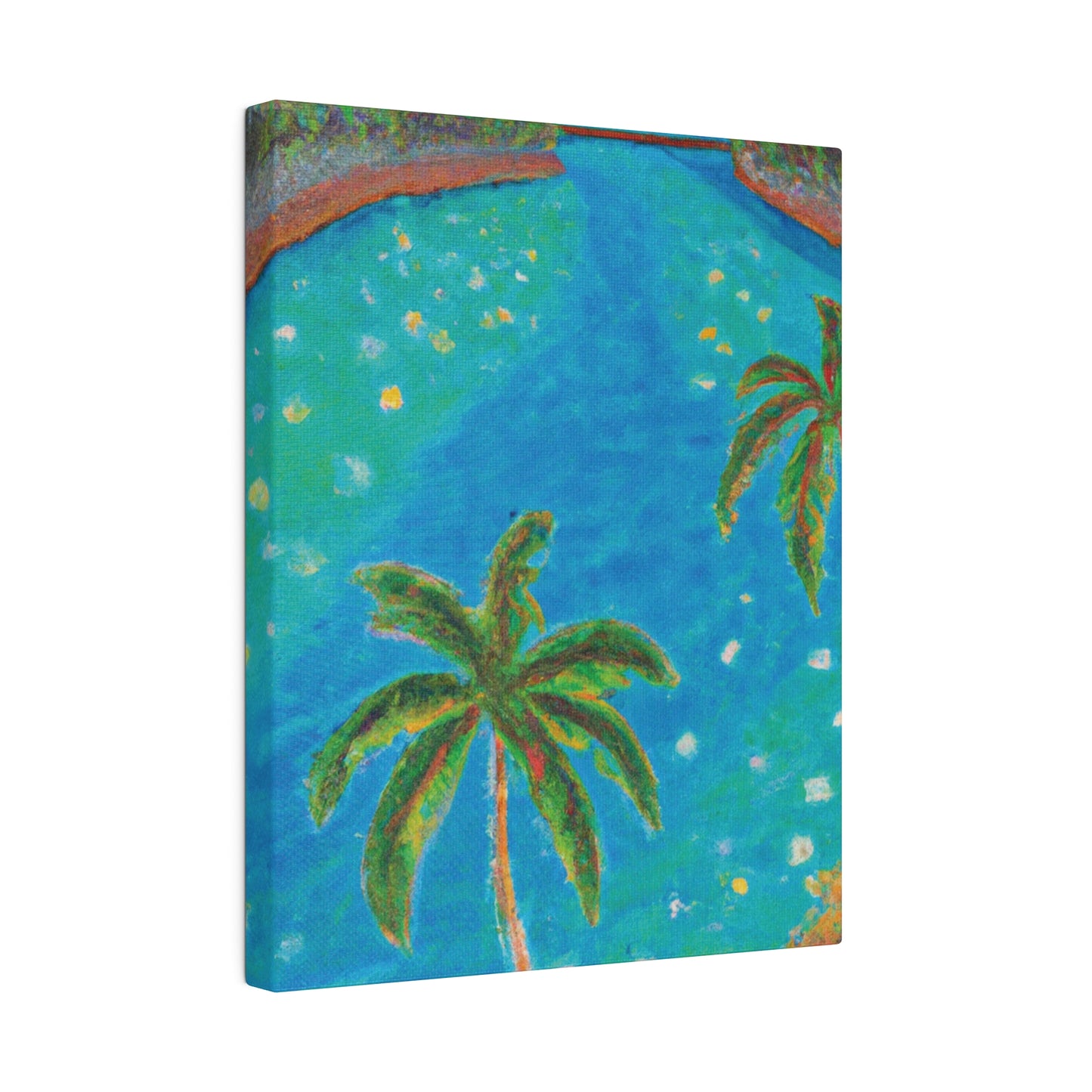 3827C - Bahamas Ocean Painting Print | Bahamas | Ocean | Beach | Poster | Home Decor | Wall Art | Canvas
