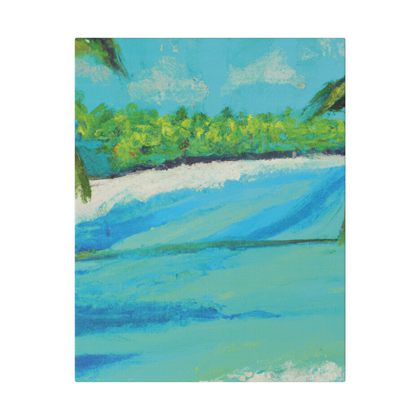 10781G - Bahamas Ocean Painting Print | Bahamas | Ocean | Beach | Poster | Home Decor | Wall Art | Canvas