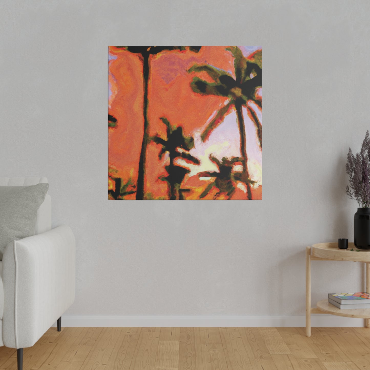 7177X - Miami Beach Sunset Painting Print | Miami | Beach | Sunset | Poster | Home Decor | Wall Art | Canvas