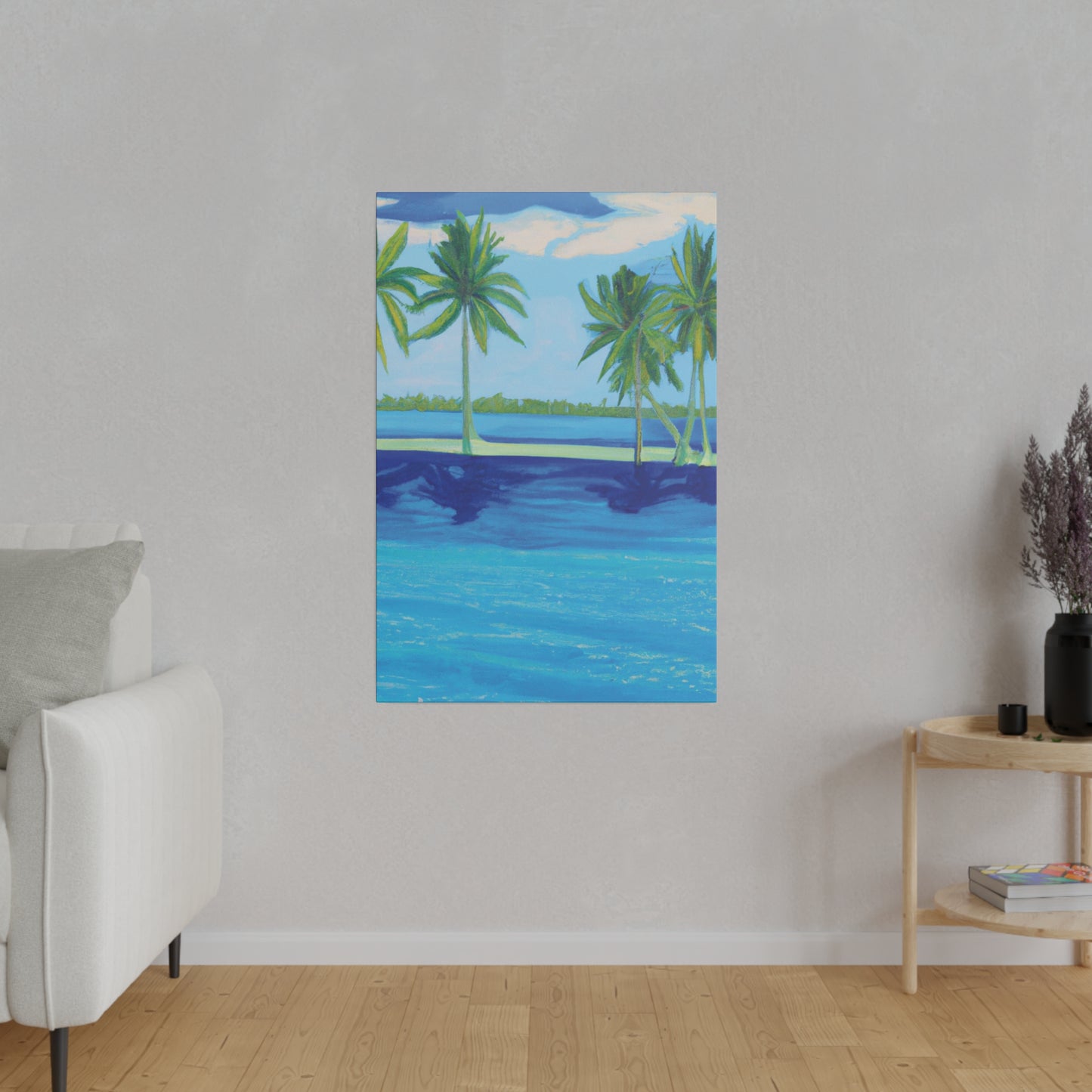 9589F - Bahamas Ocean Painting Print | Bahamas | Ocean | Beach | Poster | Home Decor | Wall Art | Canvas