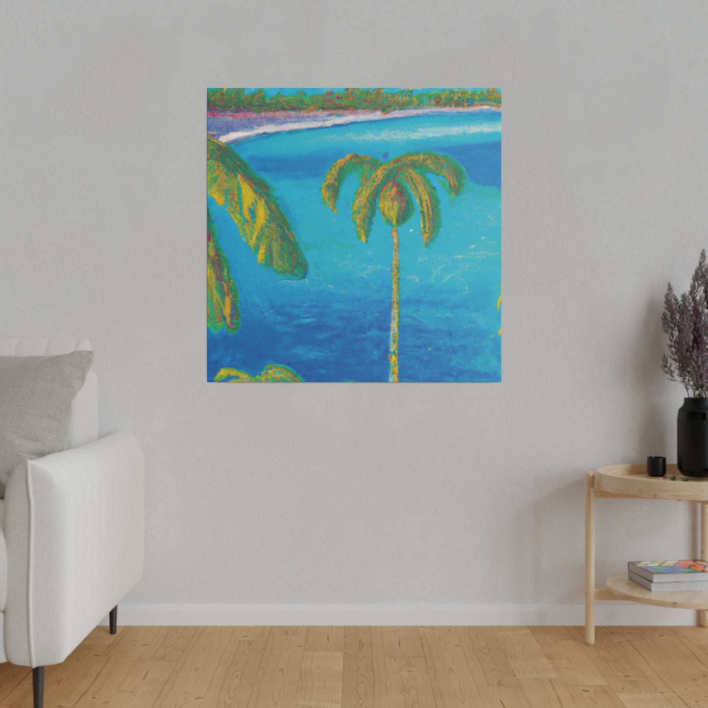 4651B - Bahamas Ocean Painting Print | Bahamas | Ocean | Beach | Poster | Home Decor | Wall Art | Canvas