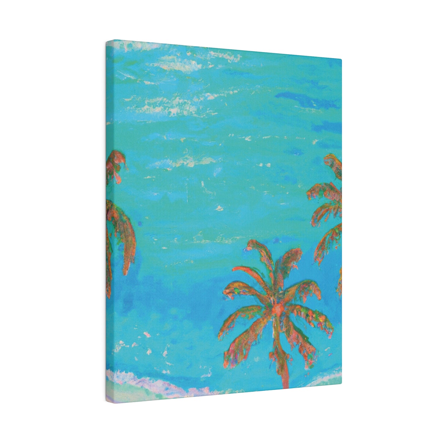 4532X - Bahamas Ocean Painting Print | Bahamas | Ocean | Beach | Poster | Home Decor | Wall Art | Canvas