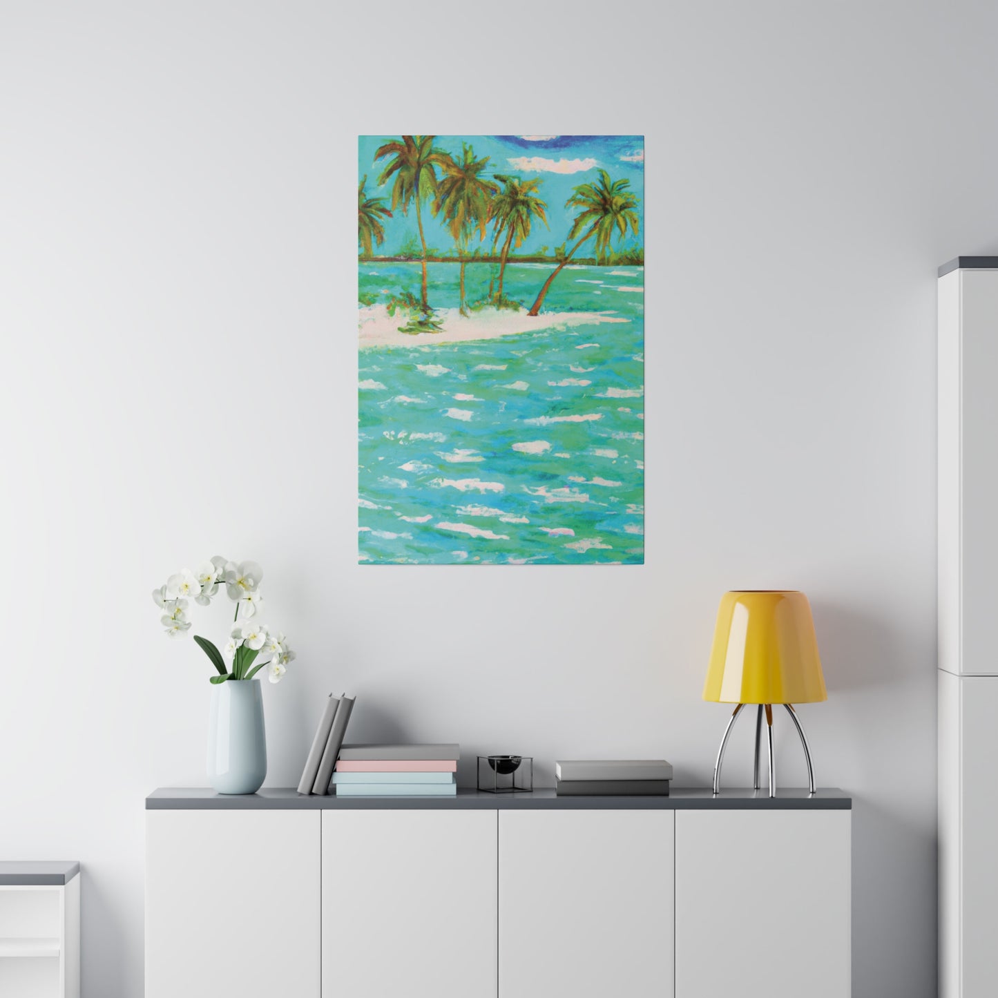 1193C - Bahamas Ocean Painting Print | Bahamas | Ocean | Beach | Poster | Home Decor | Wall Art | Canvas