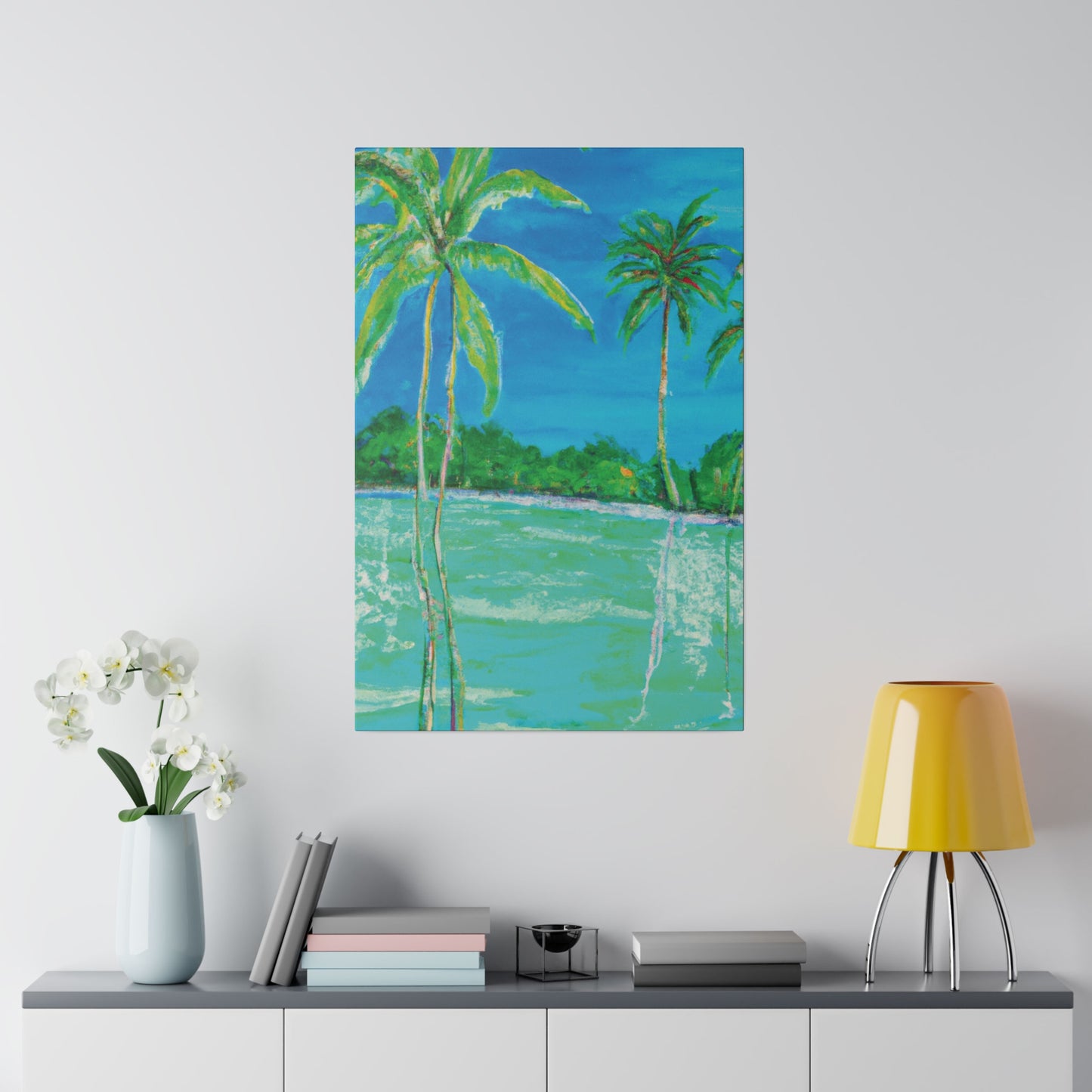 5185A - Bahamas Ocean Painting Print | Bahamas | Ocean | Beach | Poster | Home Decor | Wall Art | Canvas