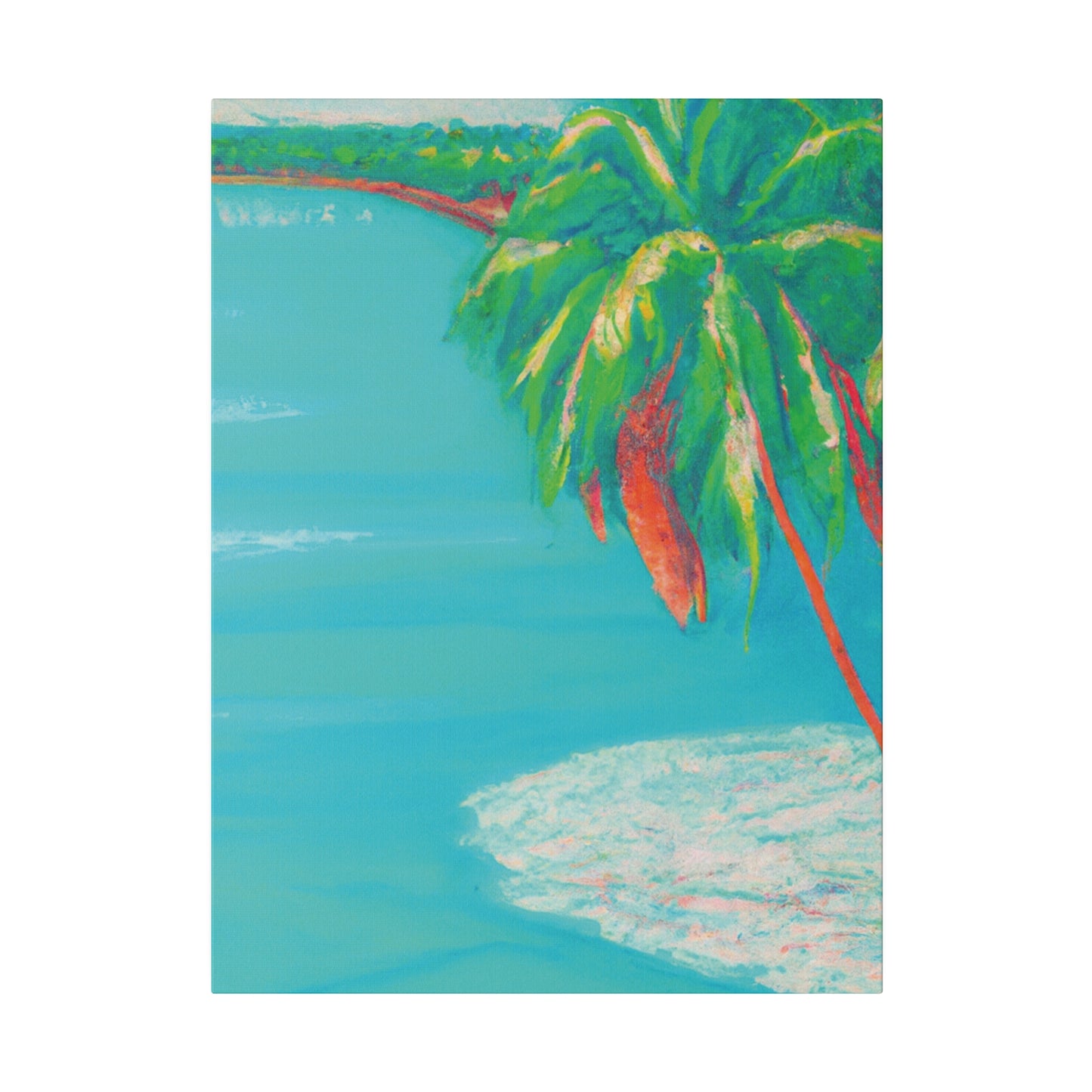 6263D - Bahamas Ocean Painting Print | Bahamas | Ocean | Beach | Poster | Home Decor | Wall Art | Canvas