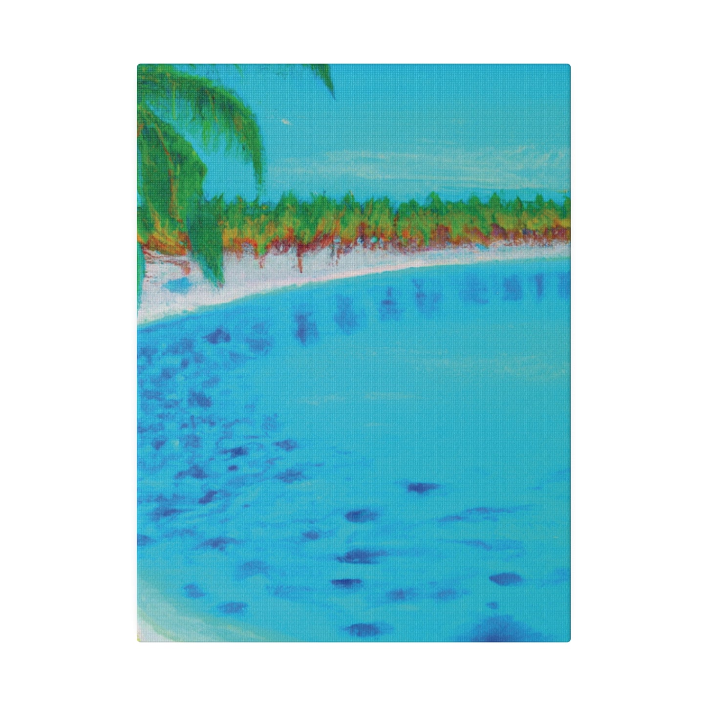 9677R - Bahamas Ocean Painting Print | Bahamas | Ocean | Beach | Poster | Home Decor | Wall Art | Canvas