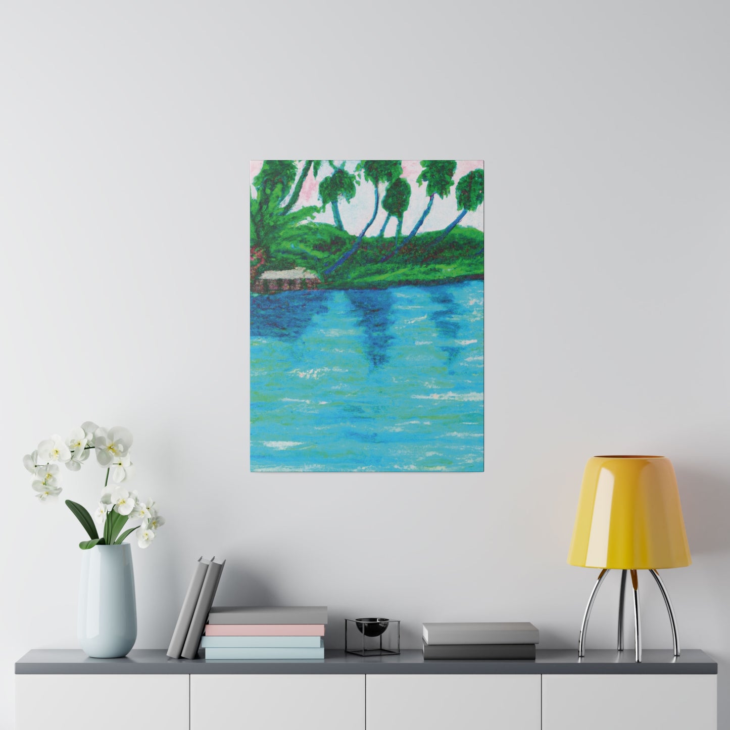 9457L - Bahamas Ocean Painting Print | Bahamas | Ocean | Beach | Poster | Home Decor | Wall Art | Canvas