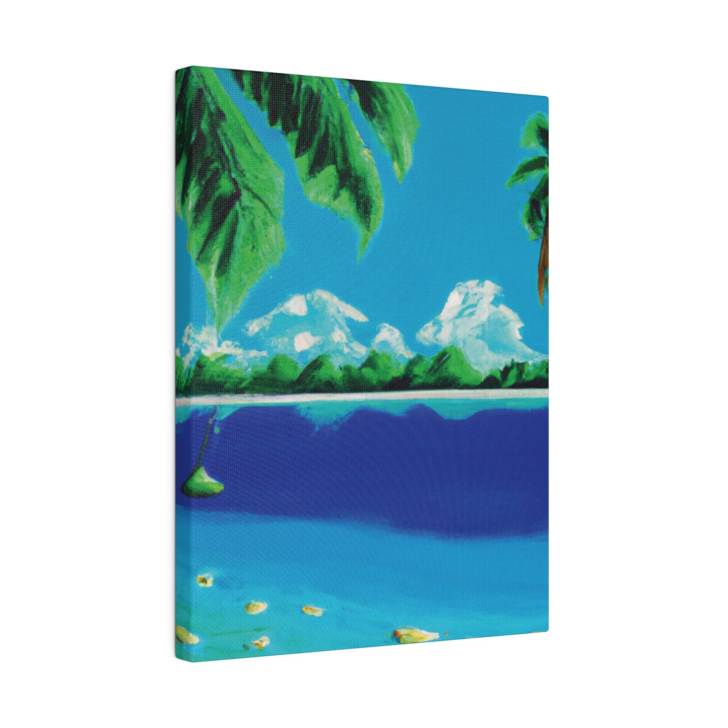 8246P - Bahamas Ocean Painting Print | Bahamas | Ocean | Beach | Poster | Home Decor | Wall Art | Canvas