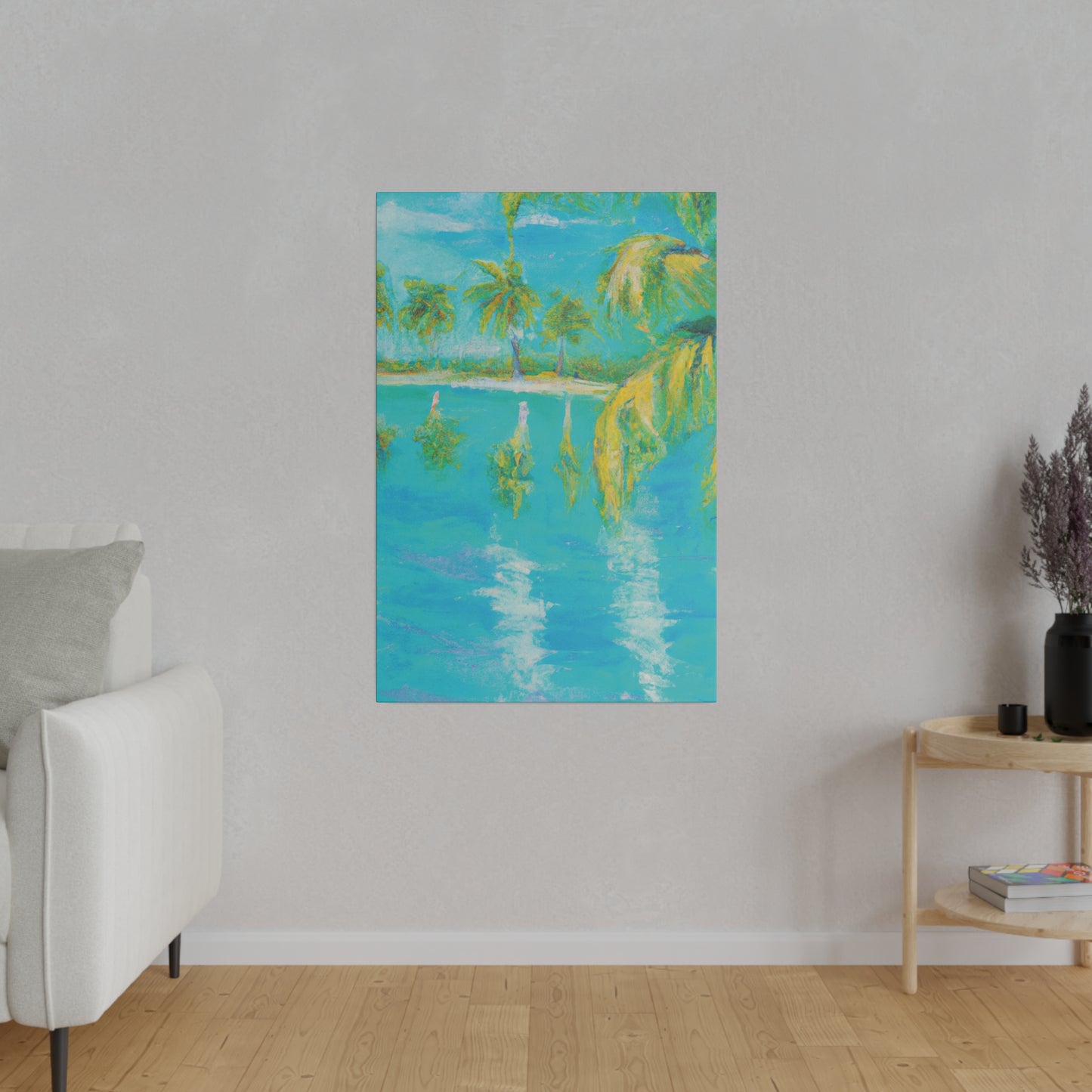 4935Q - Bahamas Ocean Painting Print | Bahamas | Ocean | Beach | Poster | Home Decor | Wall Art | Canvas