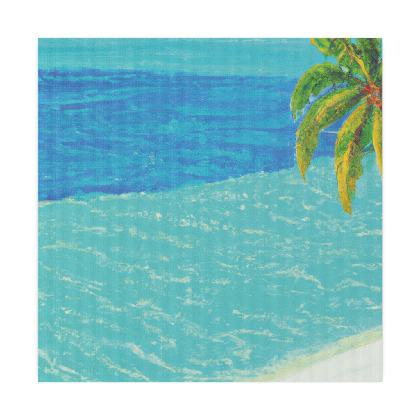 7221H - Bahamas Ocean Painting Print | Bahamas | Ocean | Beach | Poster | Home Decor | Wall Art | Canvas