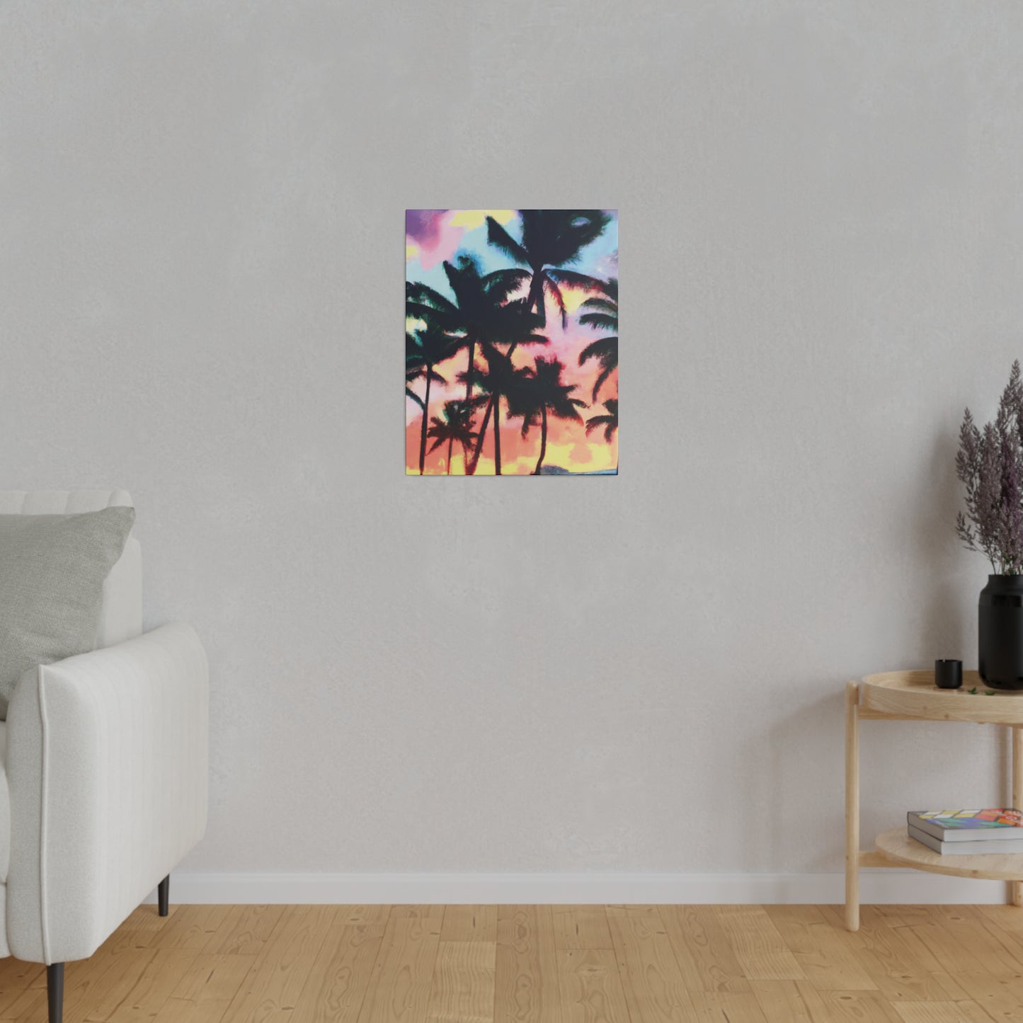 5231V - Miami Beach Sunset Painting Print | Miami | Beach | Sunset | Poster | Home Decor | Wall Art | Canvas