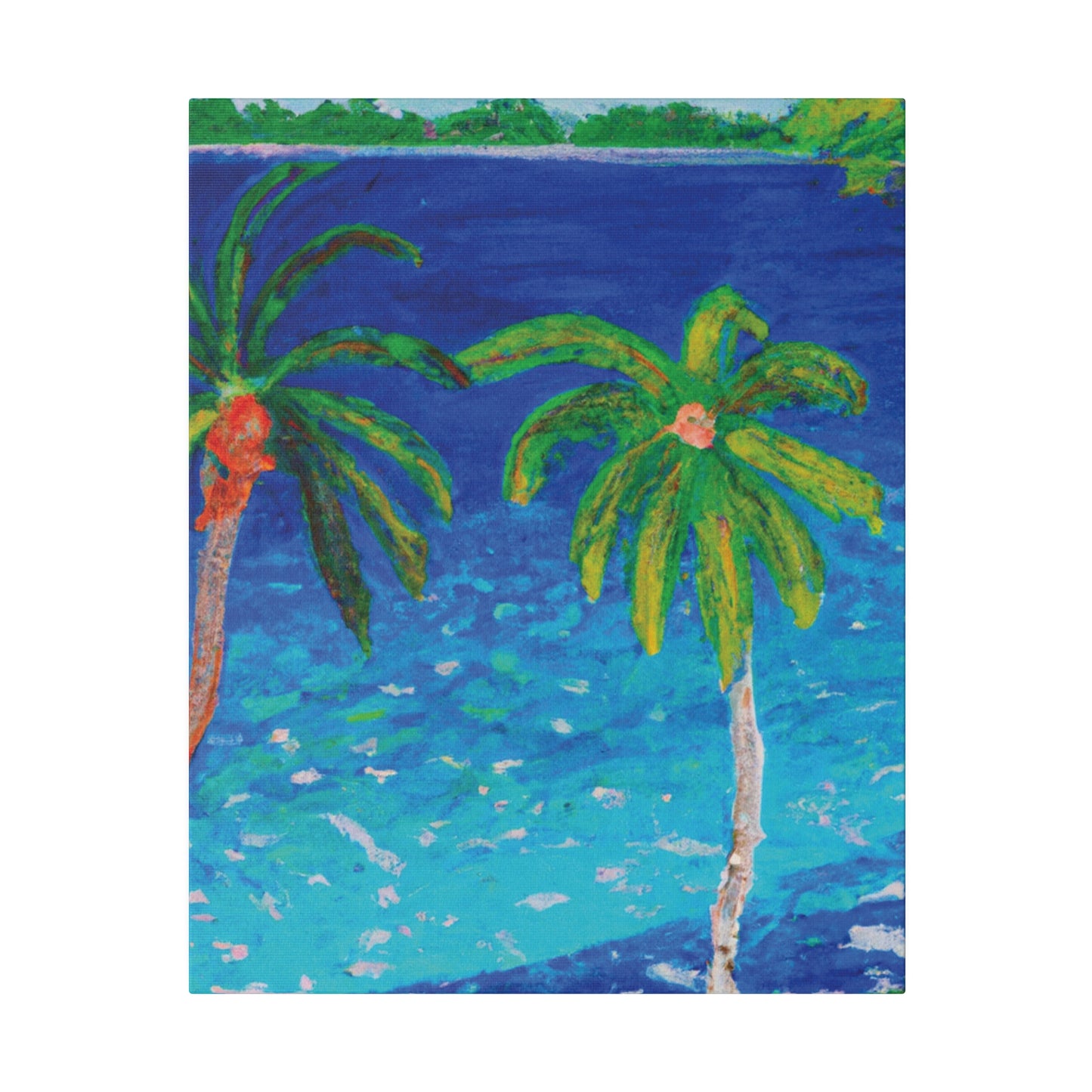 7992Z - Bahamas Ocean Painting Print | Bahamas | Ocean | Beach | Poster | Home Decor | Wall Art | Canvas