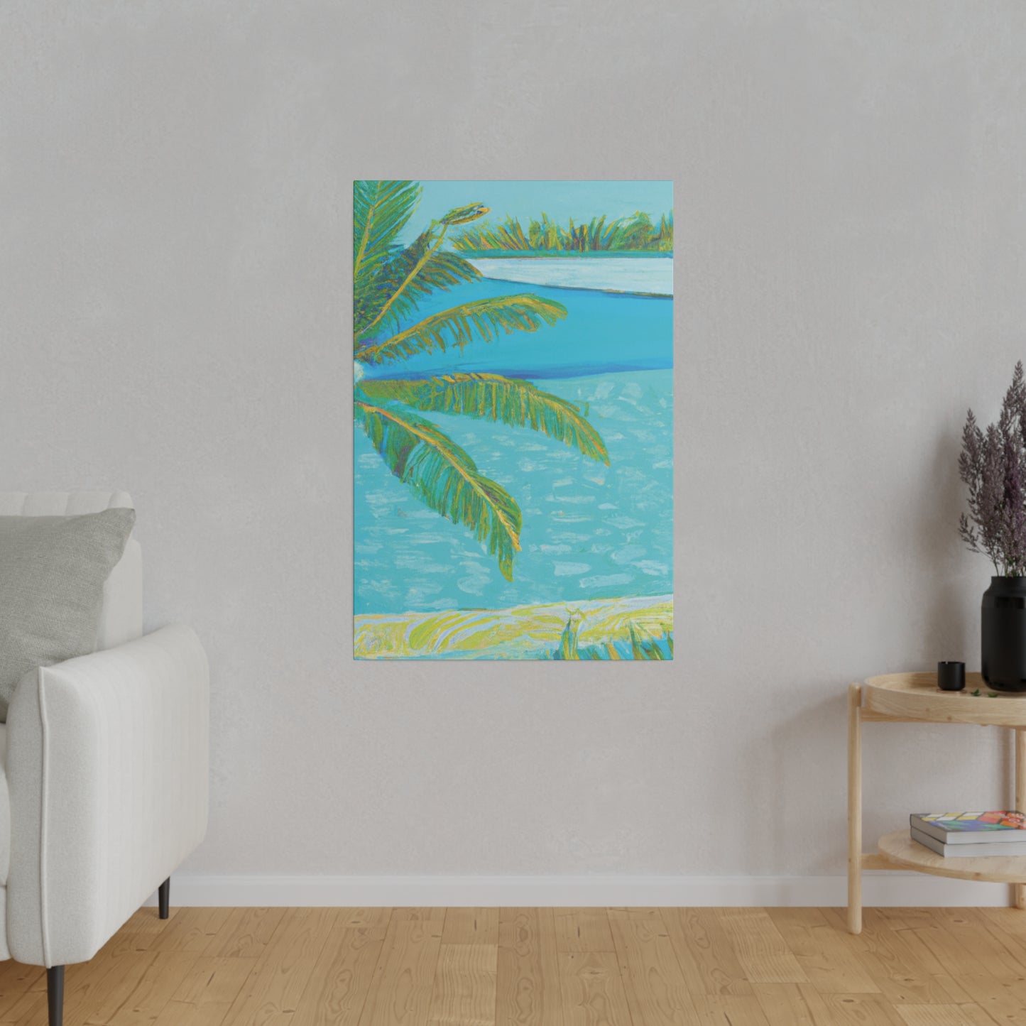 6398H - Bahamas Ocean Painting Print | Bahamas | Ocean | Beach | Poster | Home Decor | Wall Art | Canvas