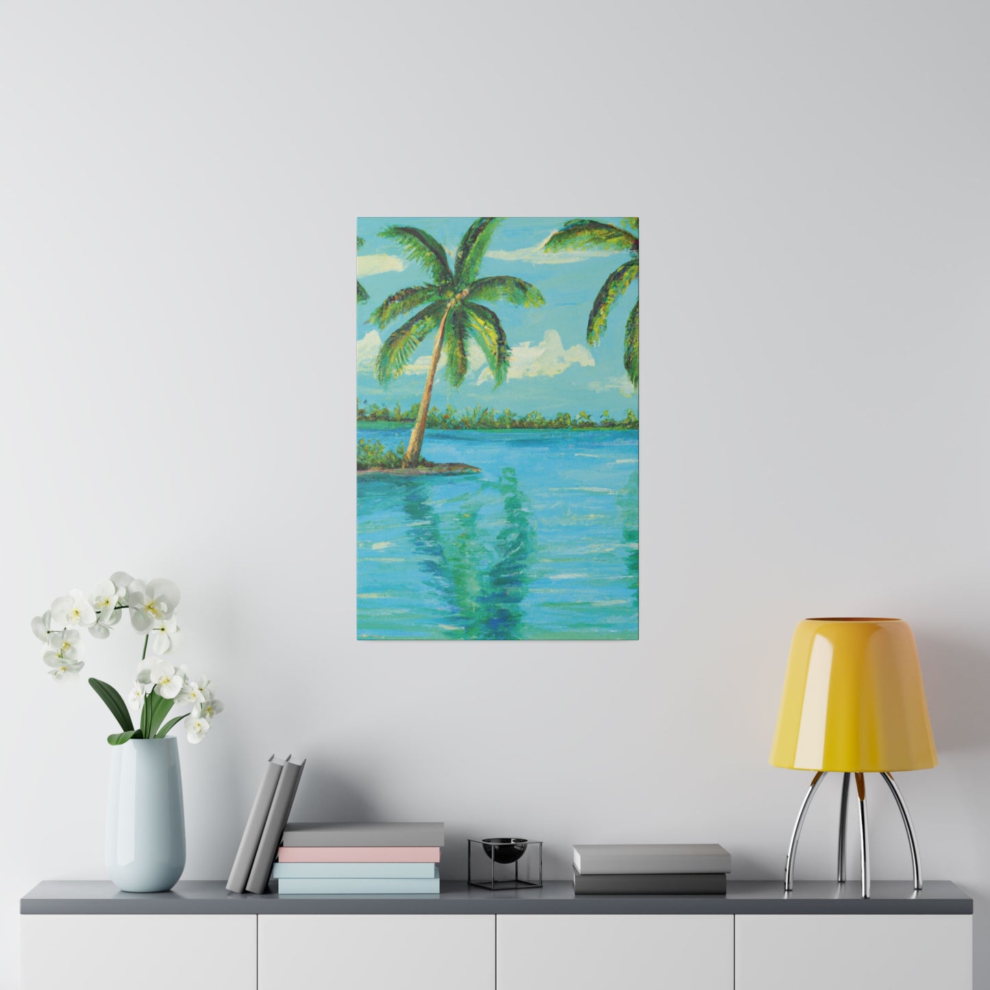 8276T - Bahamas Ocean Painting Print | Bahamas | Ocean | Beach | Poster | Home Decor | Wall Art | Canvas