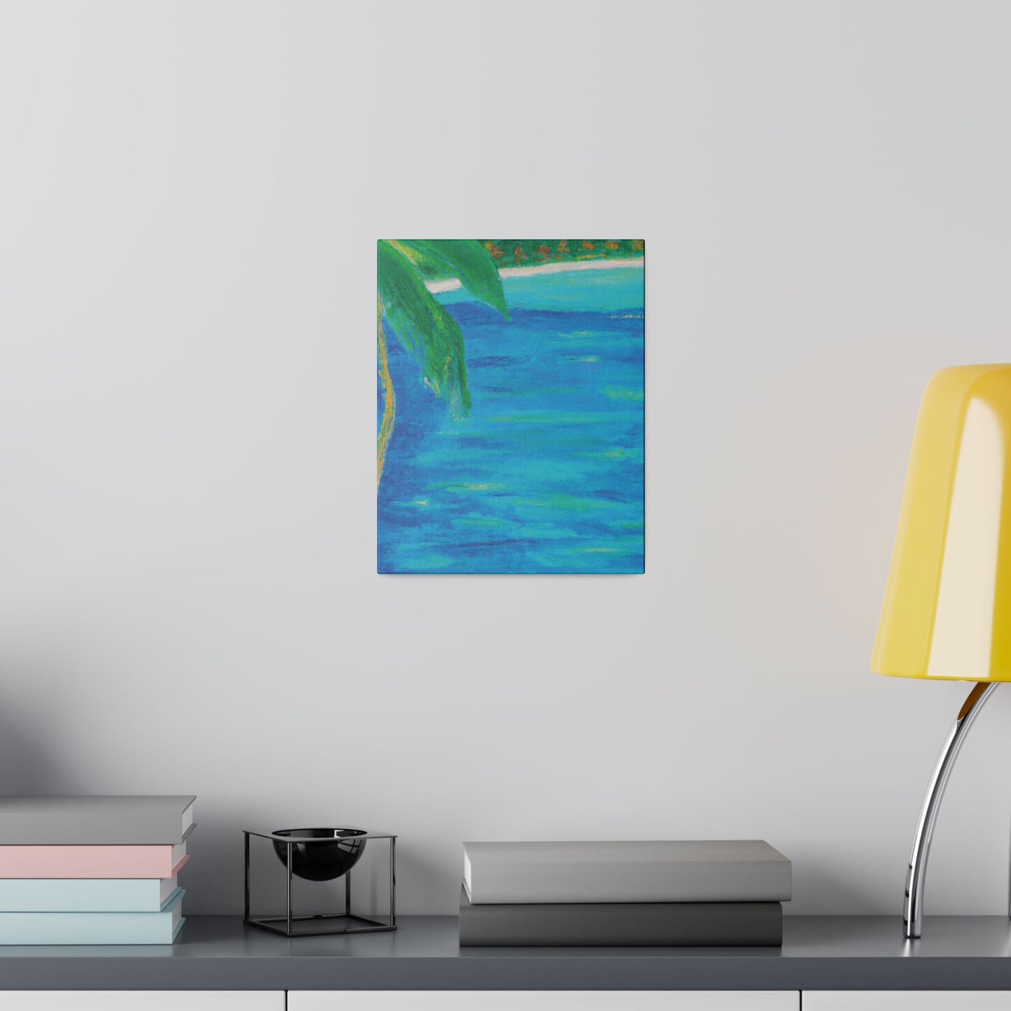 9272V - Bahamas Ocean Painting Print | Bahamas | Ocean | Beach | Poster | Home Decor | Wall Art | Canvas