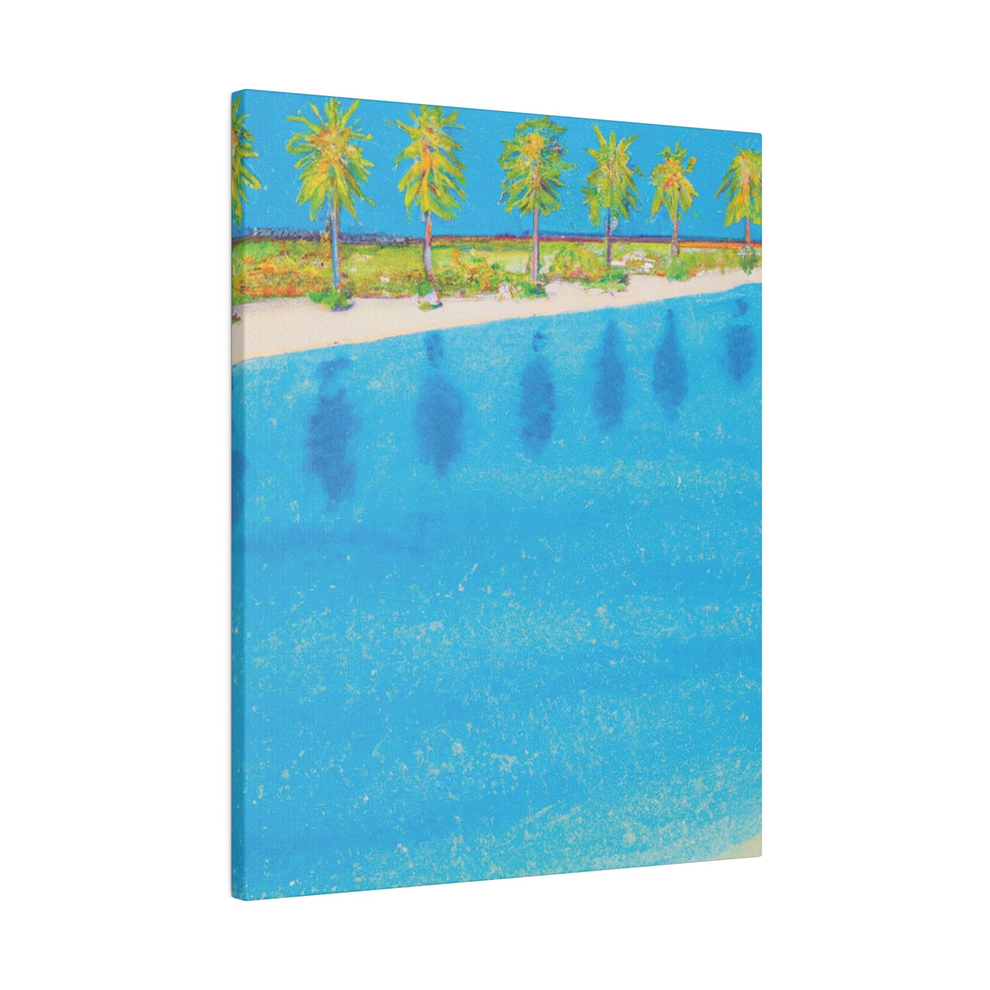 3877G - Bahamas Ocean Painting Print | Bahamas | Ocean | Beach | Poster | Home Decor | Wall Art | Canvas