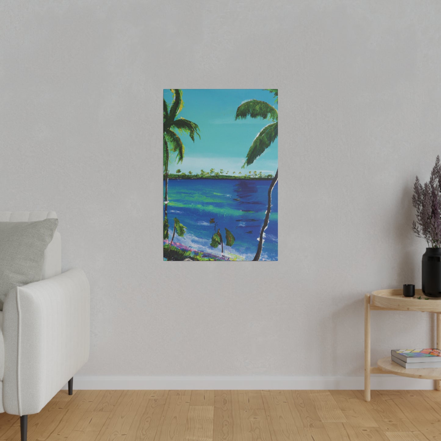 5491V - Bahamas Ocean Painting Print | Bahamas | Ocean | Beach | Poster | Home Decor | Wall Art | Canvas