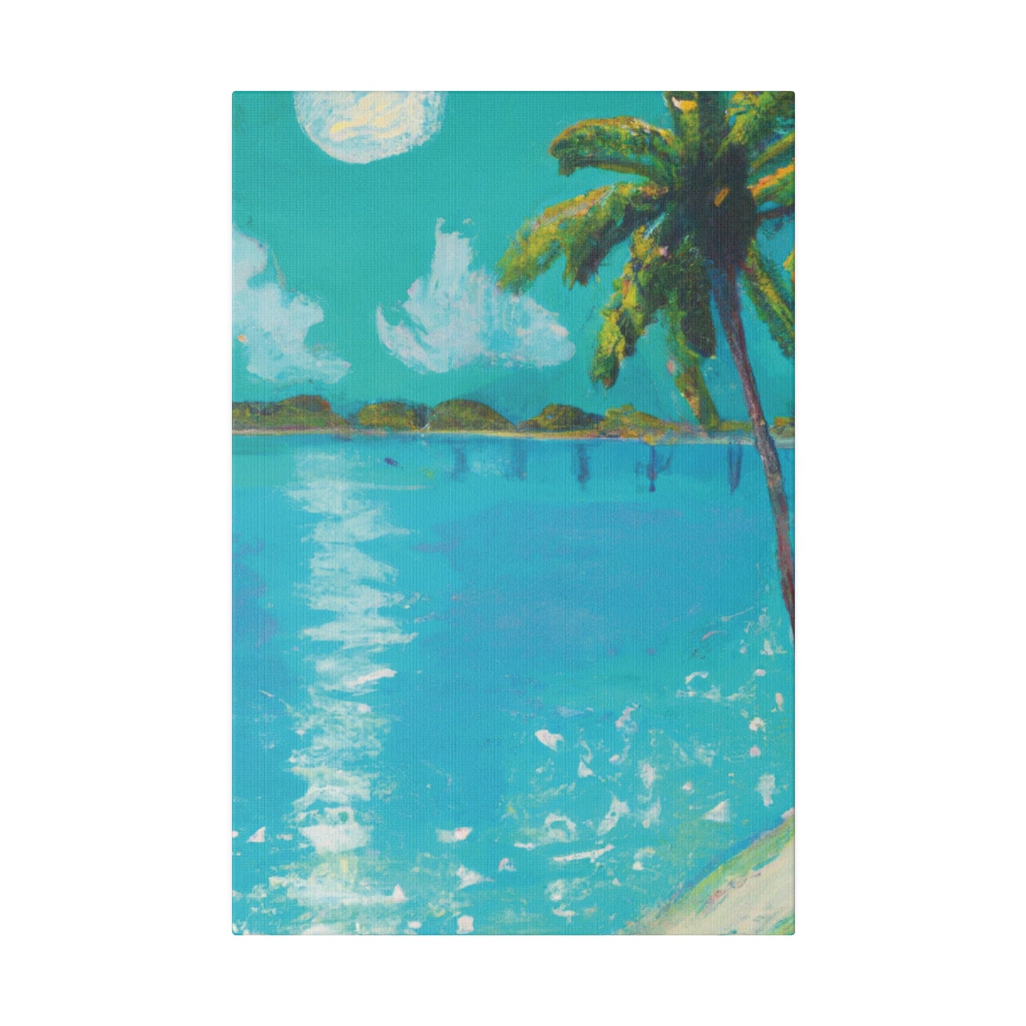 2483G - Bahamas Ocean Painting Print | Bahamas | Ocean | Beach | Poster | Home Decor | Wall Art | Canvas