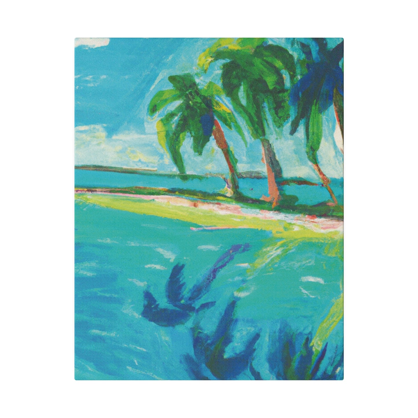 7326Z - Bahamas Ocean Painting Print | Bahamas | Ocean | Beach | Poster | Home Decor | Wall Art | Canvas