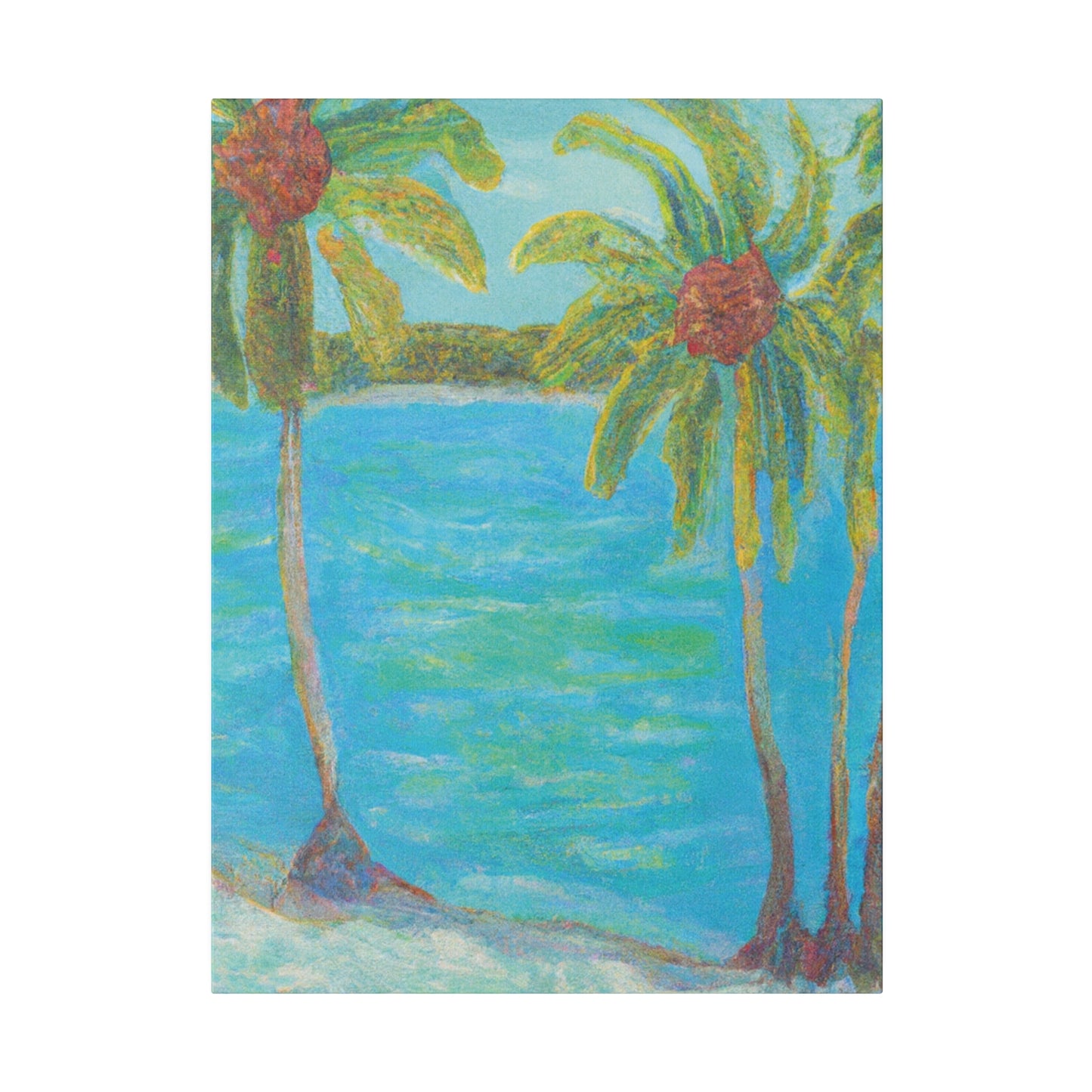 3357G - Bahamas Ocean Painting Print | Bahamas | Ocean | Beach | Poster | Home Decor | Wall Art | Canvas