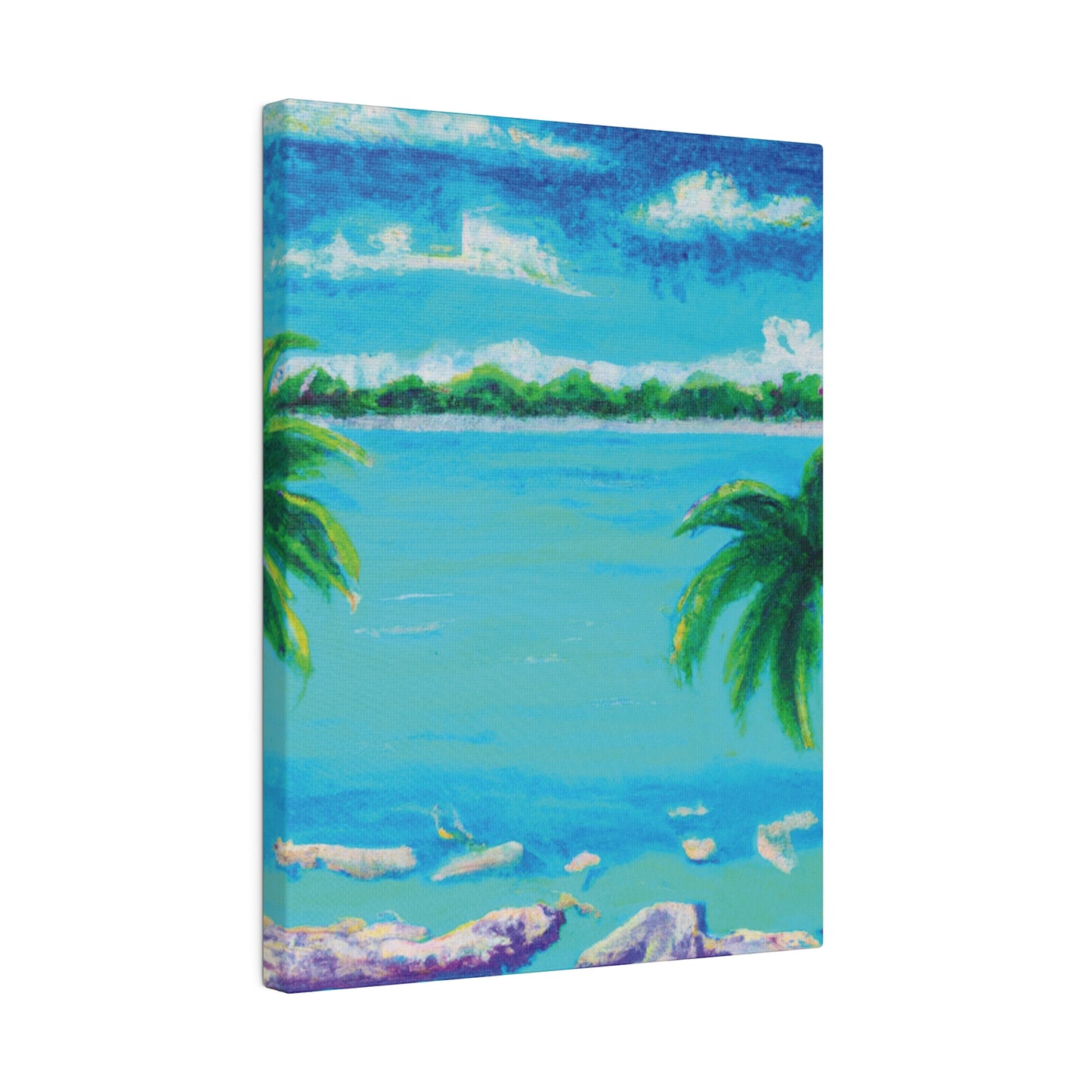 9293Y - Bahamas Ocean Painting Print | Bahamas | Ocean | Beach | Poster | Home Decor | Wall Art | Canvas