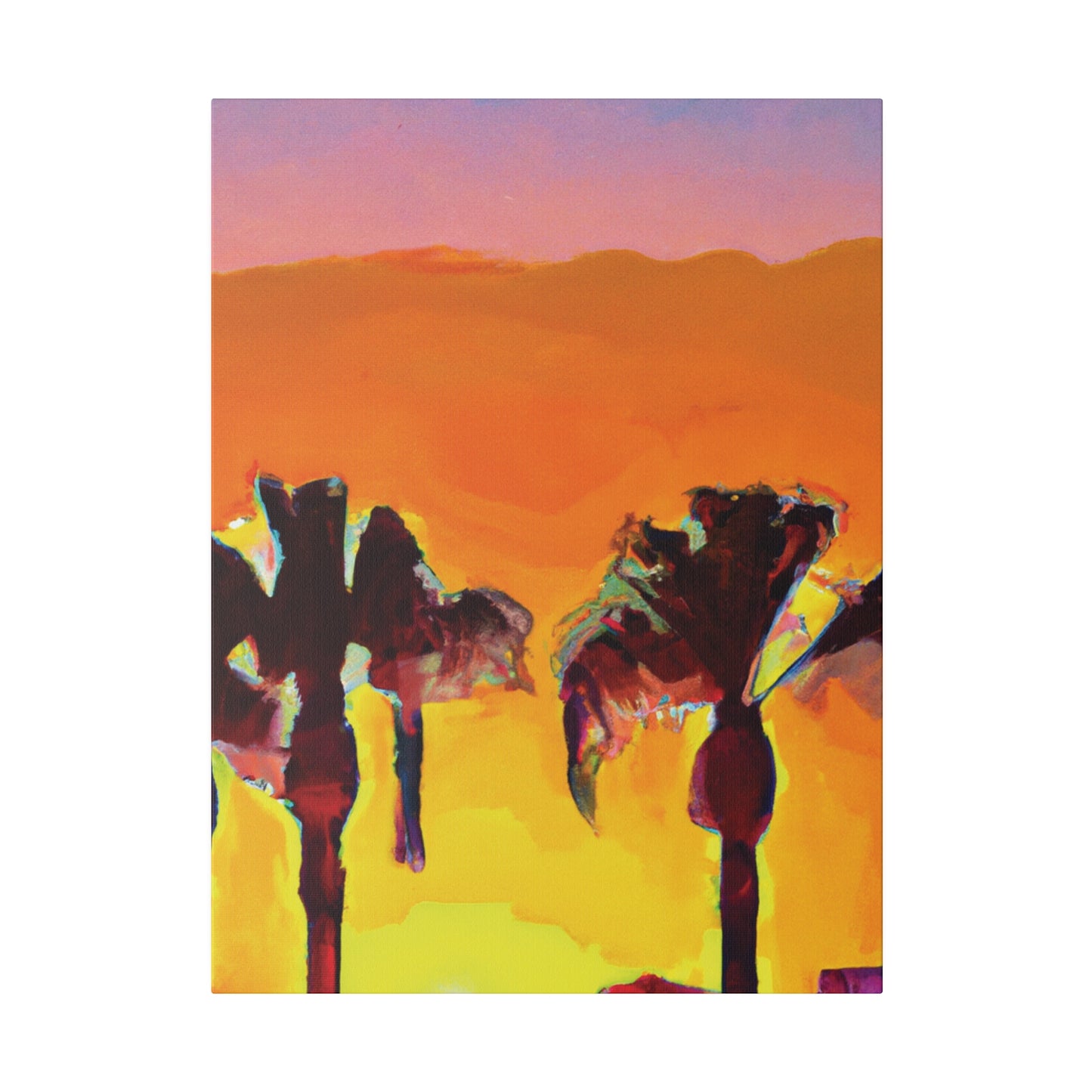 9347V - Miami Beach Sunset Painting Print | Miami | Beach | Sunset | Poster | Home Decor | Wall Art | Canvas