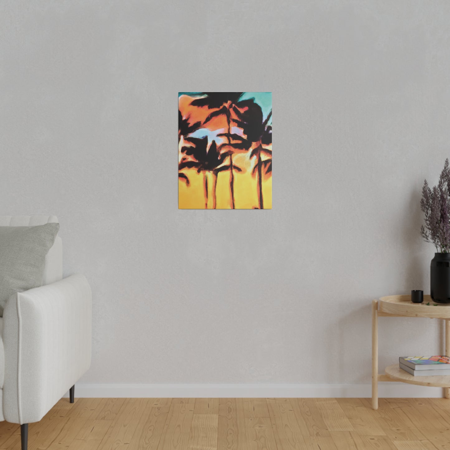 6306Z - Miami Beach Sunset Painting Print | Miami | Beach | Sunset | Poster | Home Decor | Wall Art | Canvas