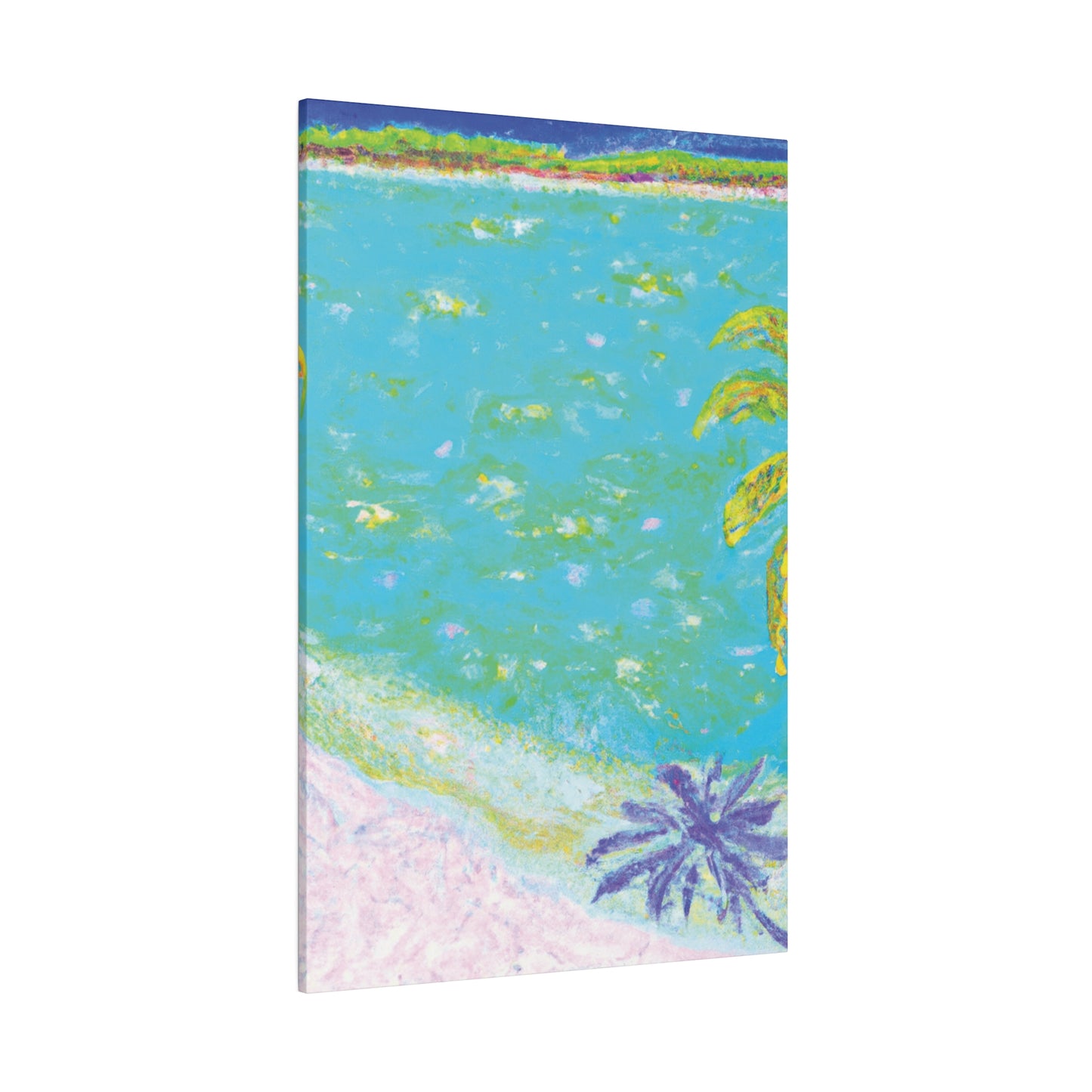 5254Q - Bahamas Ocean Painting Print | Bahamas | Ocean | Beach | Poster | Home Decor | Wall Art | Canvas