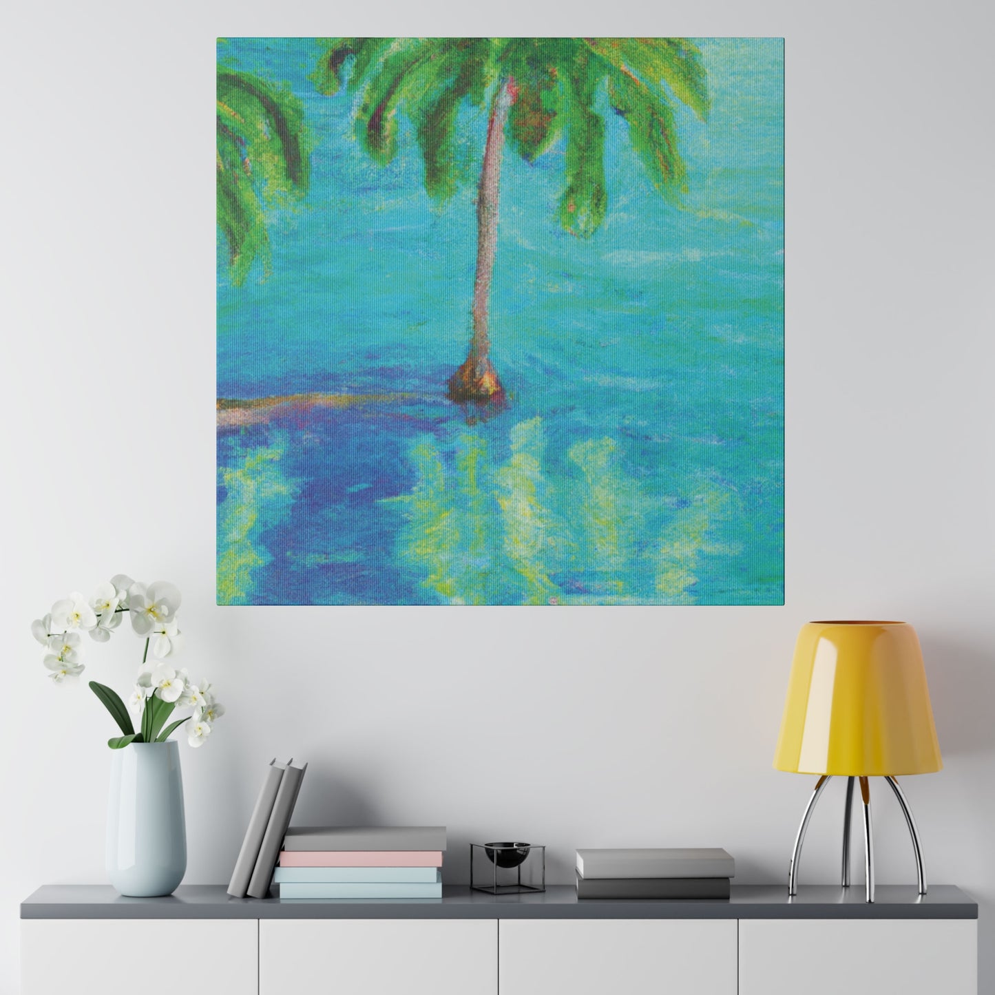 7998G - Bahamas Ocean Painting Print | Bahamas | Ocean | Beach | Poster | Home Decor | Wall Art | Canvas