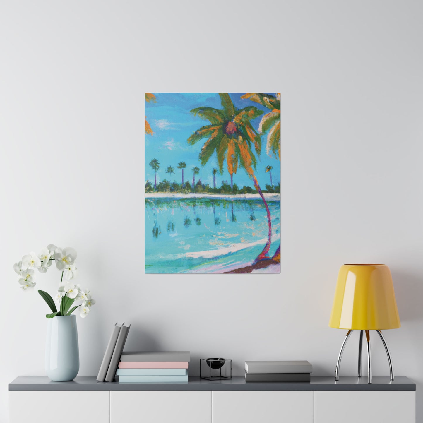 8723S - Bahamas Ocean Painting Print | Bahamas | Ocean | Beach | Poster | Home Decor | Wall Art | Canvas