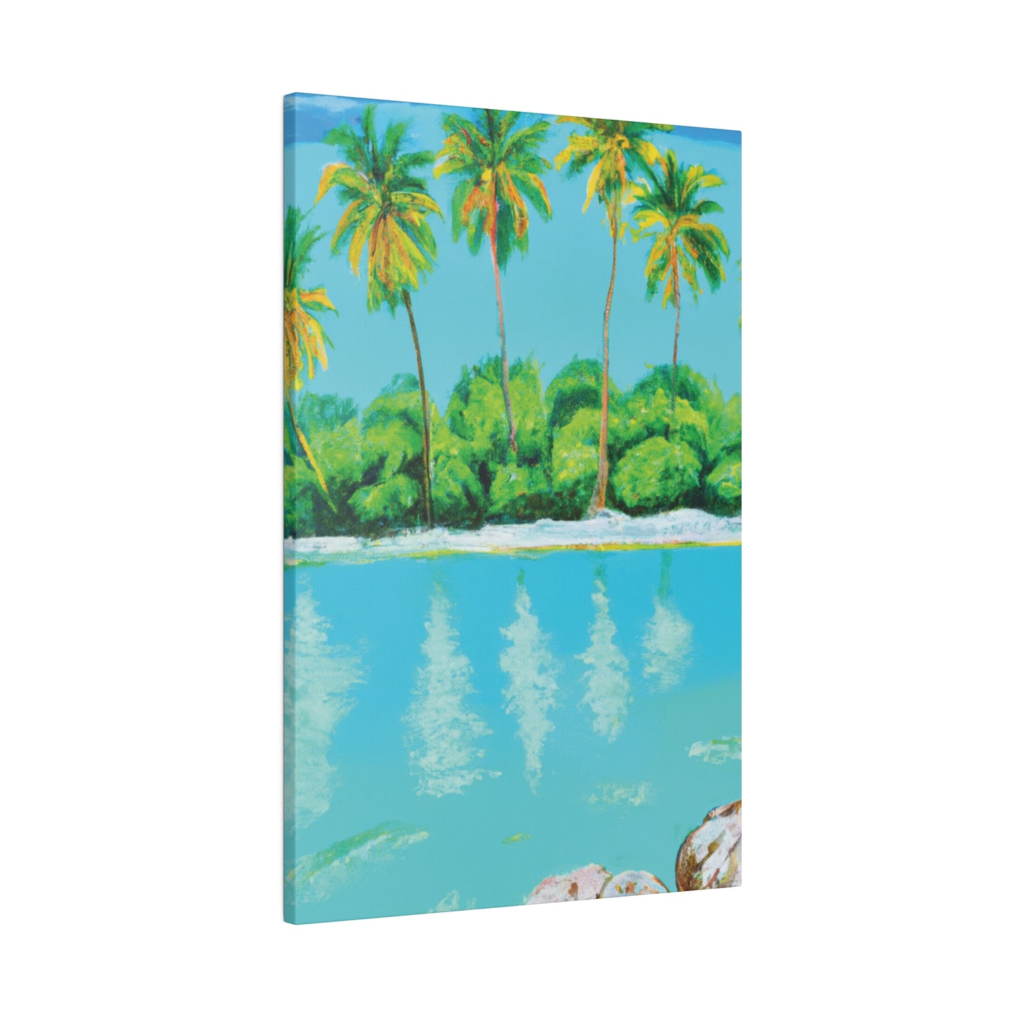 7552U - Bahamas Ocean Painting Print | Bahamas | Ocean | Beach | Poster | Home Decor | Wall Art | Canvas