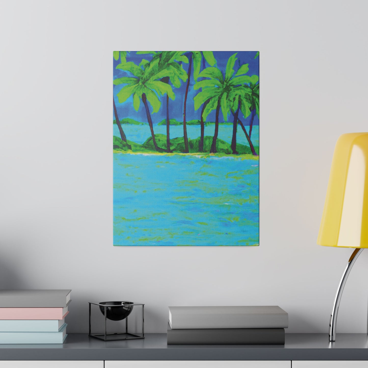 3148Z - Bahamas Ocean Painting Print | Bahamas | Ocean | Beach | Poster | Home Decor | Wall Art | Canvas