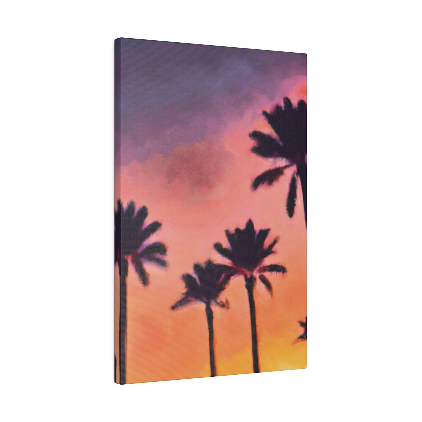 9389U - Miami Beach Sunset Painting Print | Miami | Beach | Sunset | Poster | Home Decor | Wall Art | Canvas