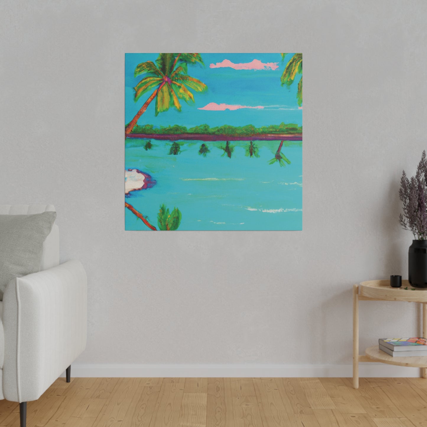 3739G - Bahamas Ocean Painting Print | Bahamas | Ocean | Beach | Poster | Home Decor | Wall Art | Canvas